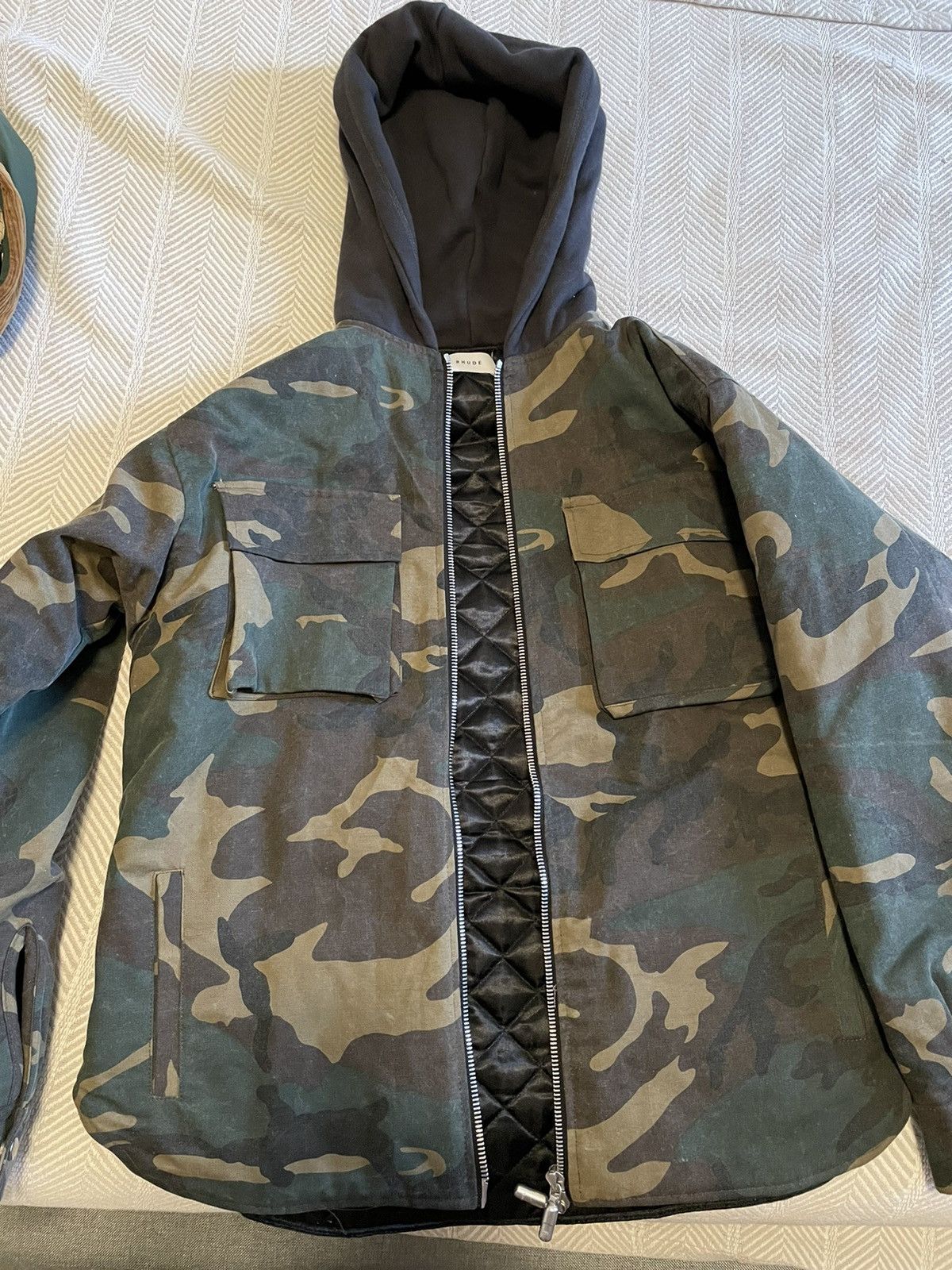Rhude Rhude camo hooded jacket jeans pants size S Size US S / EU 44-46 / 1 - 3 Thumbnail