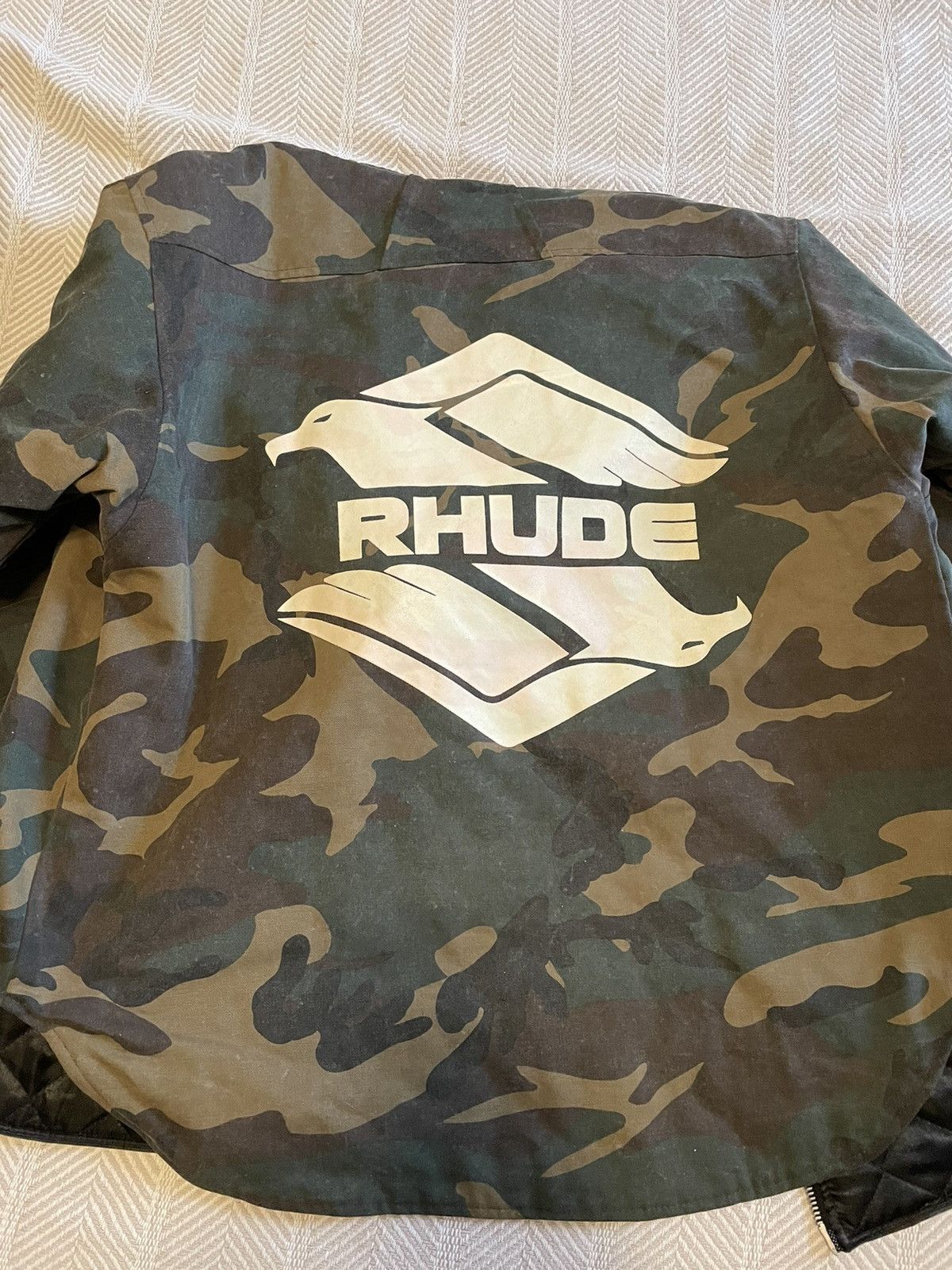 Rhude Rhude camo hooded jacket jeans pants size S Size US S / EU 44-46 / 1 - 6 Thumbnail