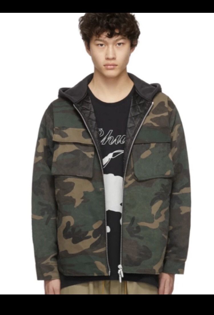 Rhude Rhude camo hooded jacket jeans pants size S Size US S / EU 44-46 / 1 - 2 Thumbnail