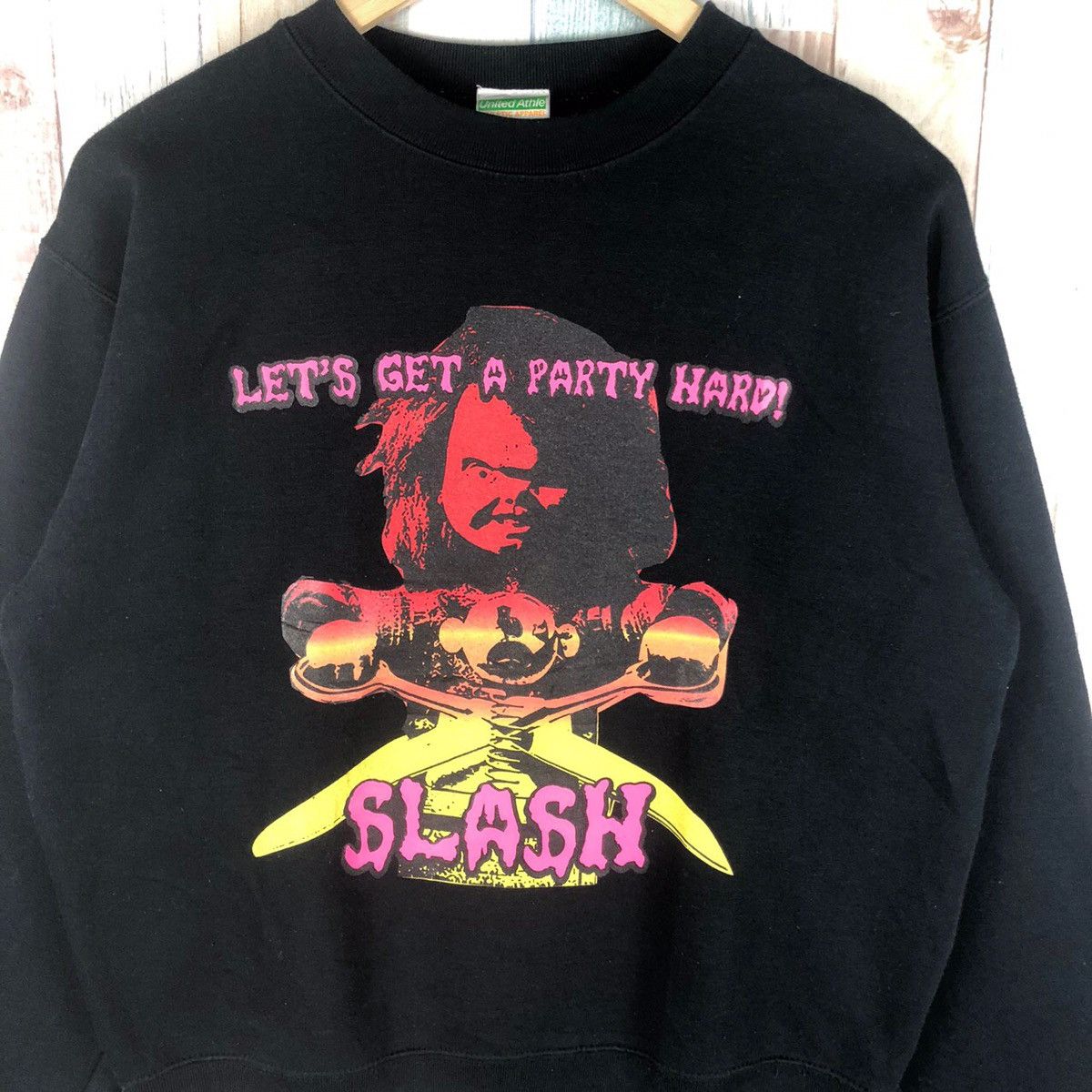 Vintage Vintage Chucky Slash Sweatshirt Crewneck Size US S / EU 44-46 / 1 - 3 Thumbnail