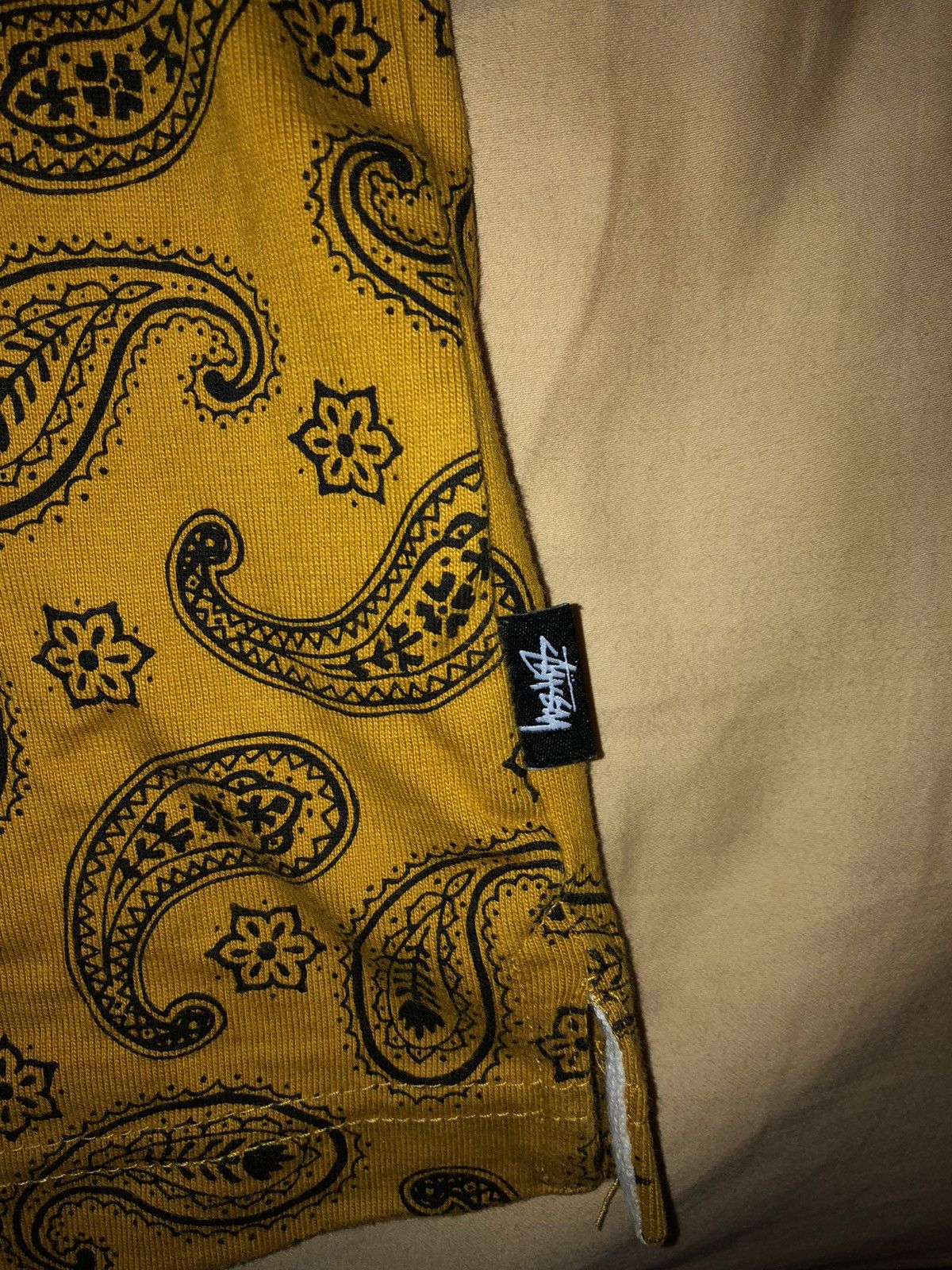 Stussy Stussy denim collar paisley shirt Size US XL / EU 56 / 4 - 4 Thumbnail