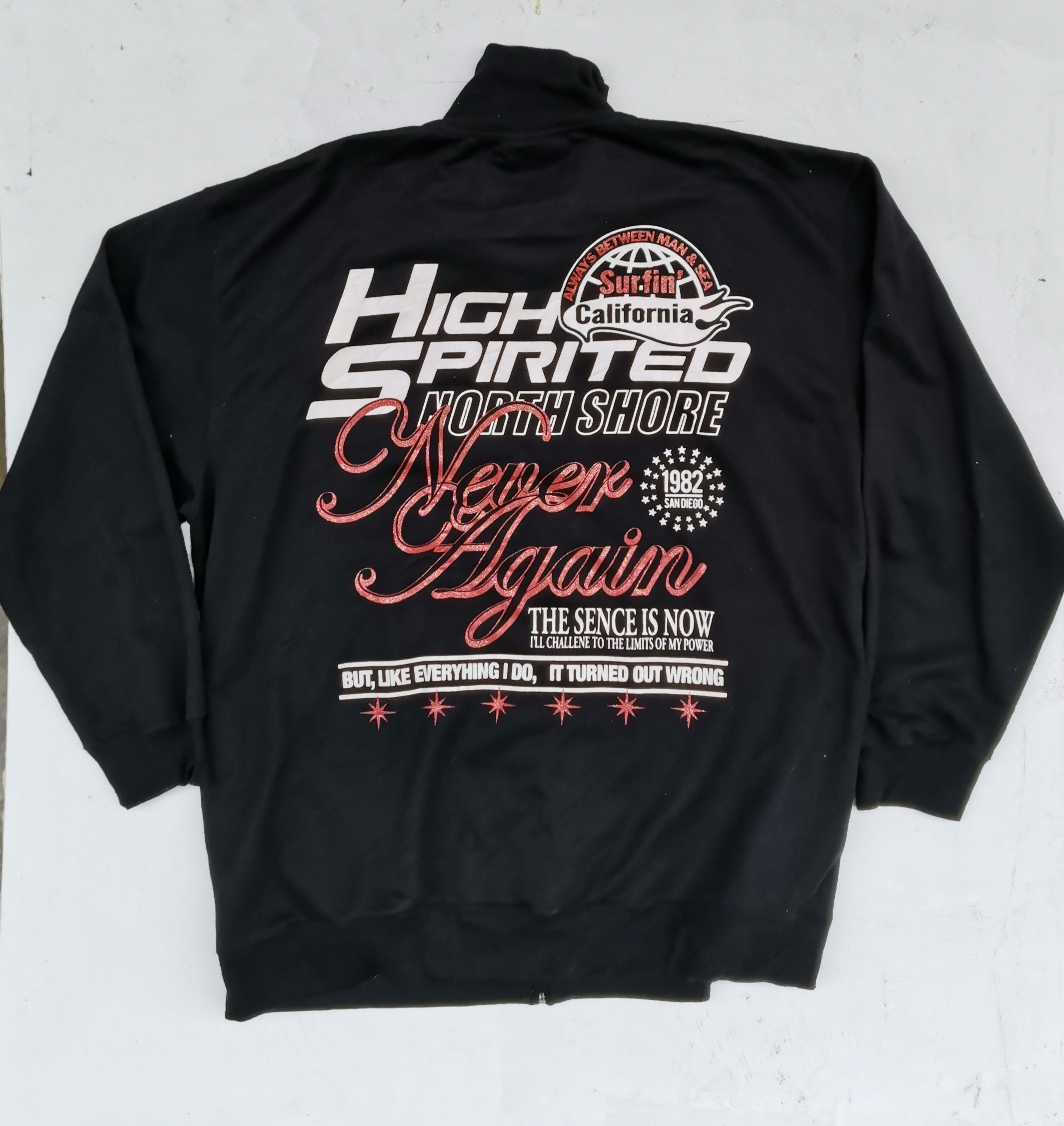 Japanese Brand WSB Never Again Big Logo Sweaters Size US XXL / EU 58 / 5 - 4 Thumbnail