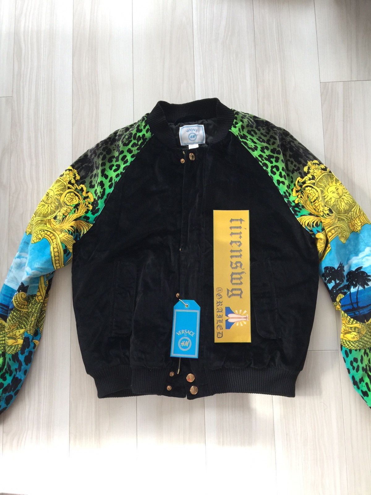 Versace Versace X H&M Kanye Bomber Jacket Size US M / EU 48-50 / 2 - 1 Preview