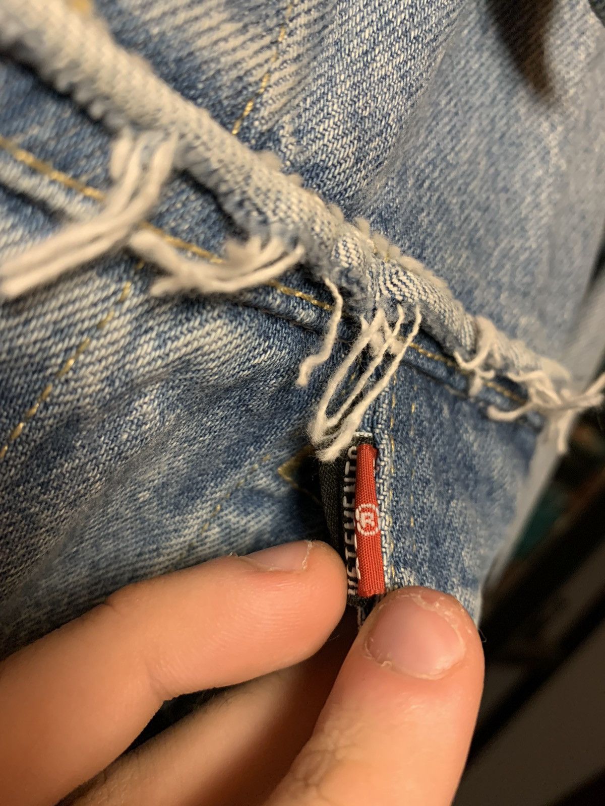 Levi's × Vetements Vetements x Levi’s Tribal-print Oversized Denim Jacket Size US XS / EU 42 / 0 - 6 Thumbnail