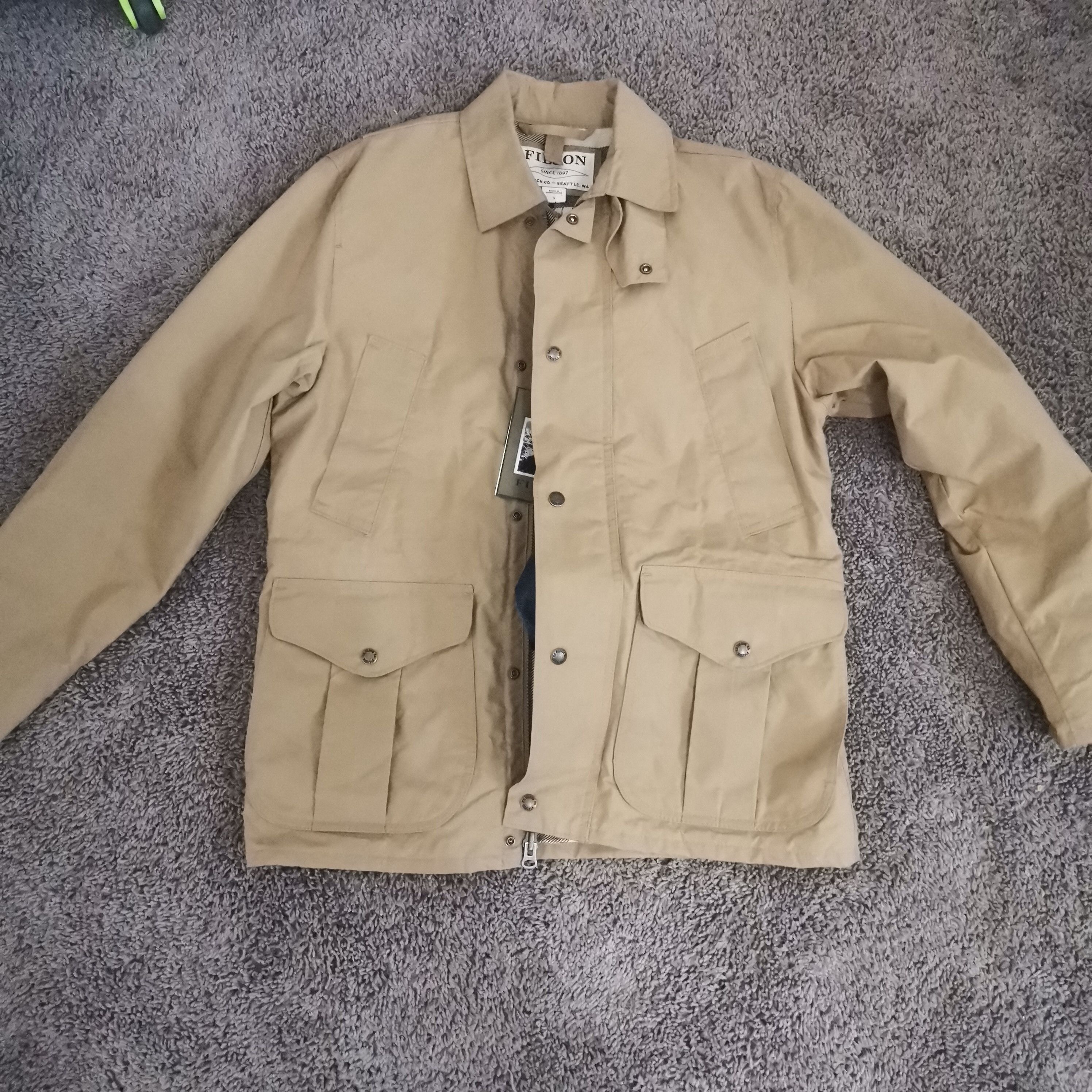 Filson Nwt 325$ Filson field canvas jacket | Grailed