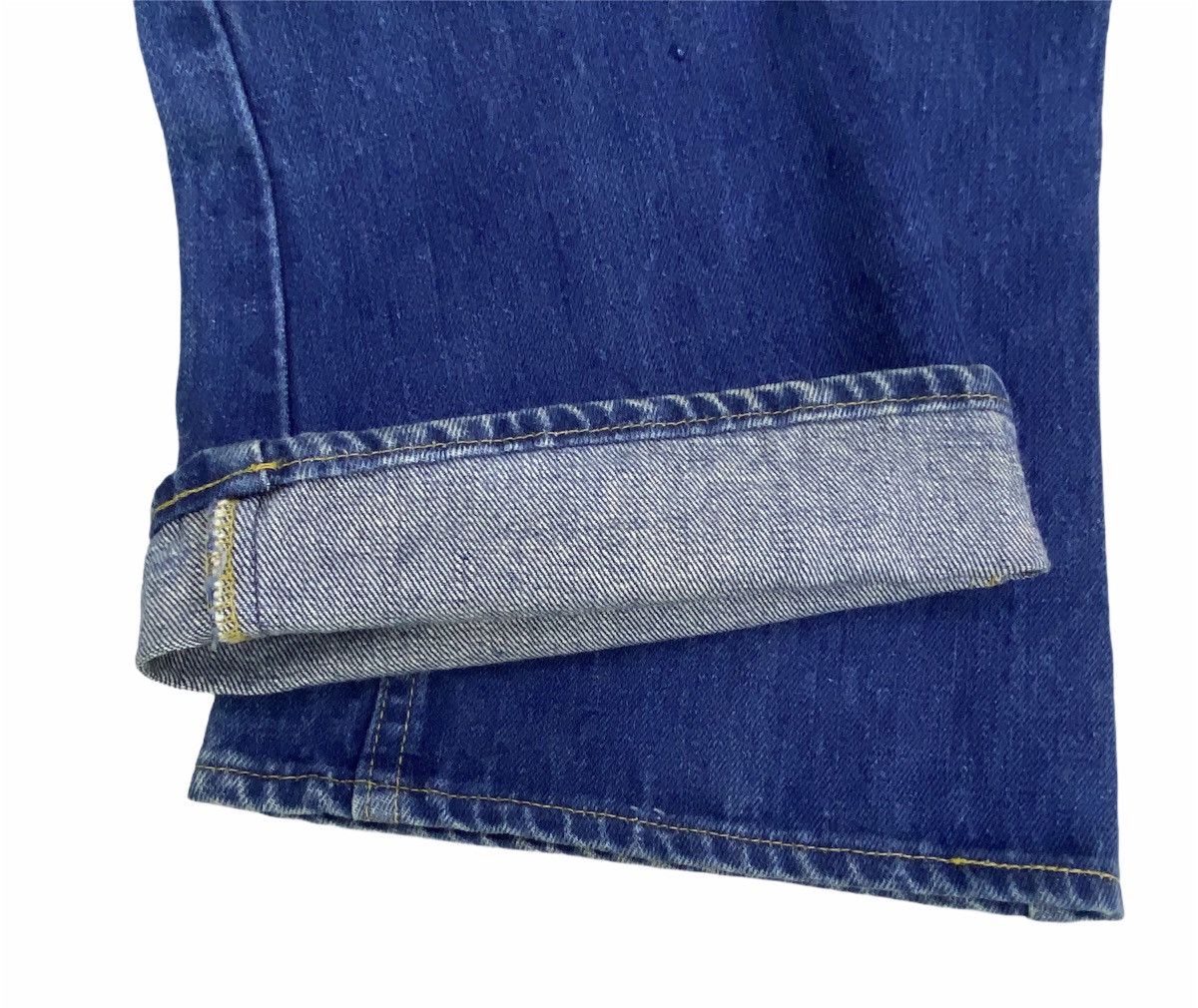 Lee × Vintage Vintage Lee Raiders Bell Bottom Size US 33 - 5 Thumbnail