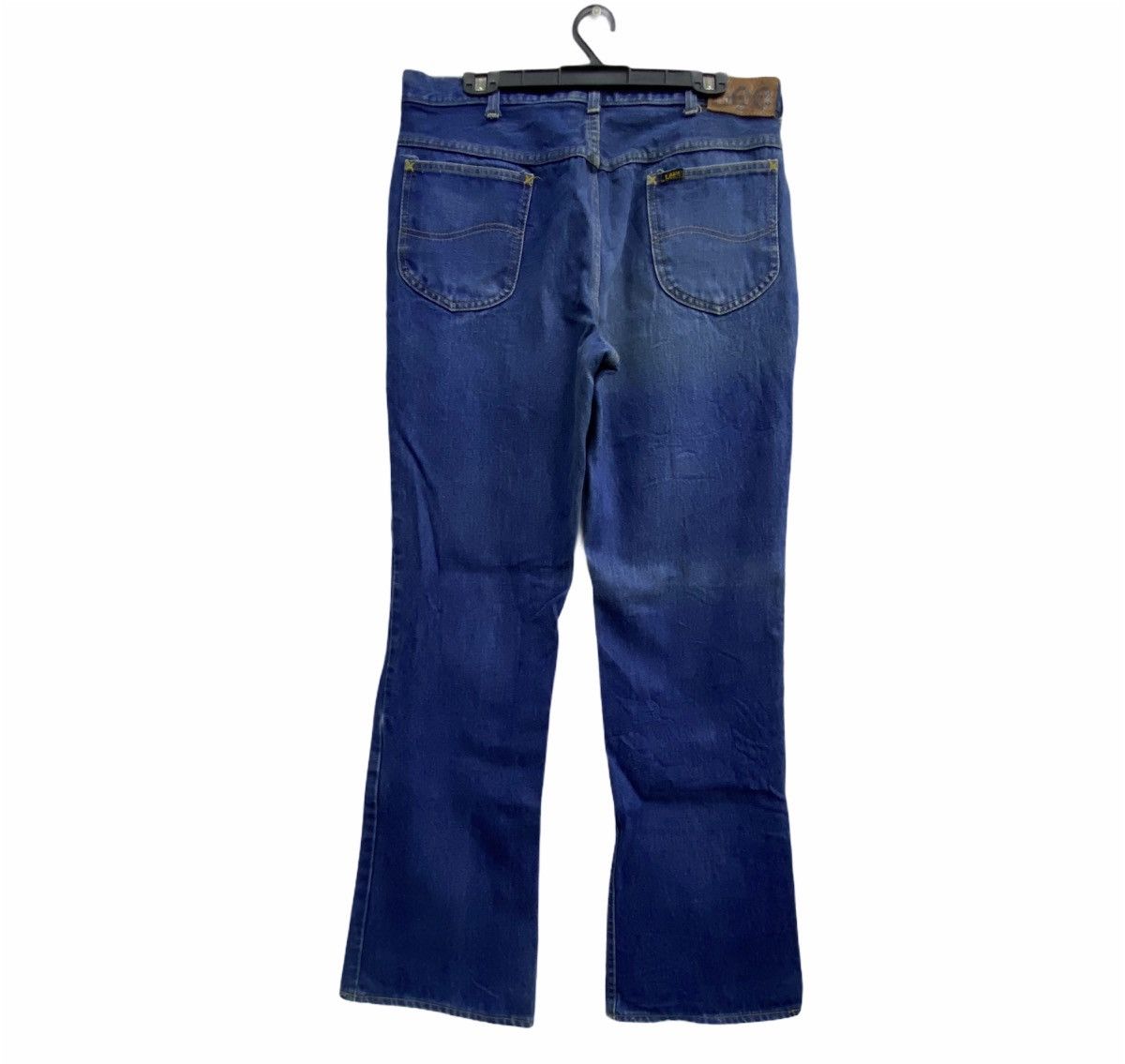 Lee × Vintage Vintage Lee Raiders Bell Bottom Size US 33 - 2 Thumbnail
