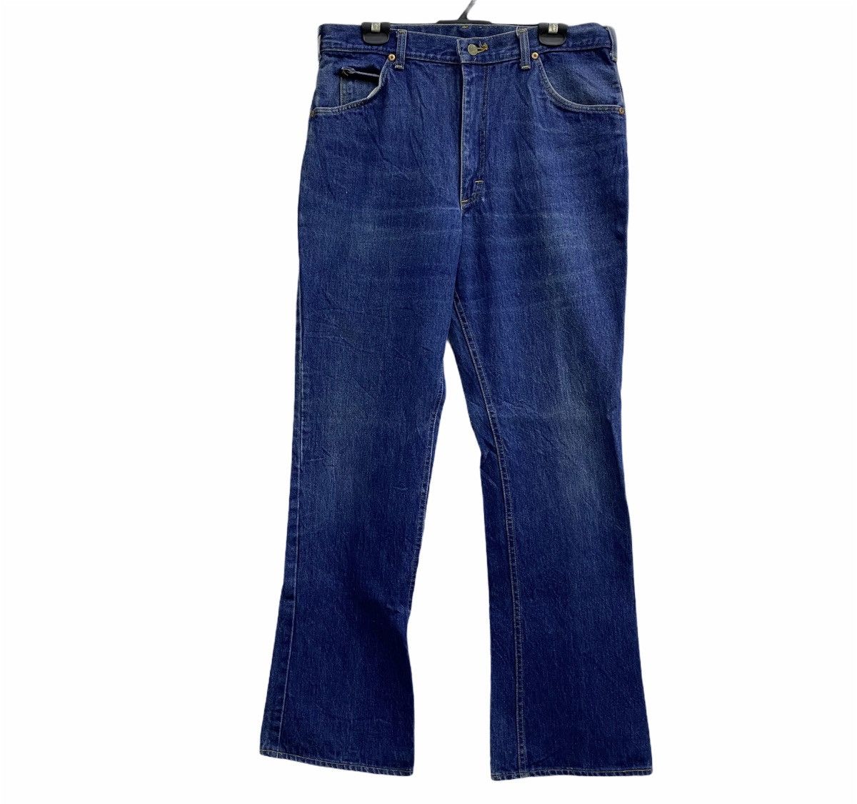 Lee × Vintage Vintage Lee Raiders Bell Bottom Size US 33 - 1 Thumbnail
