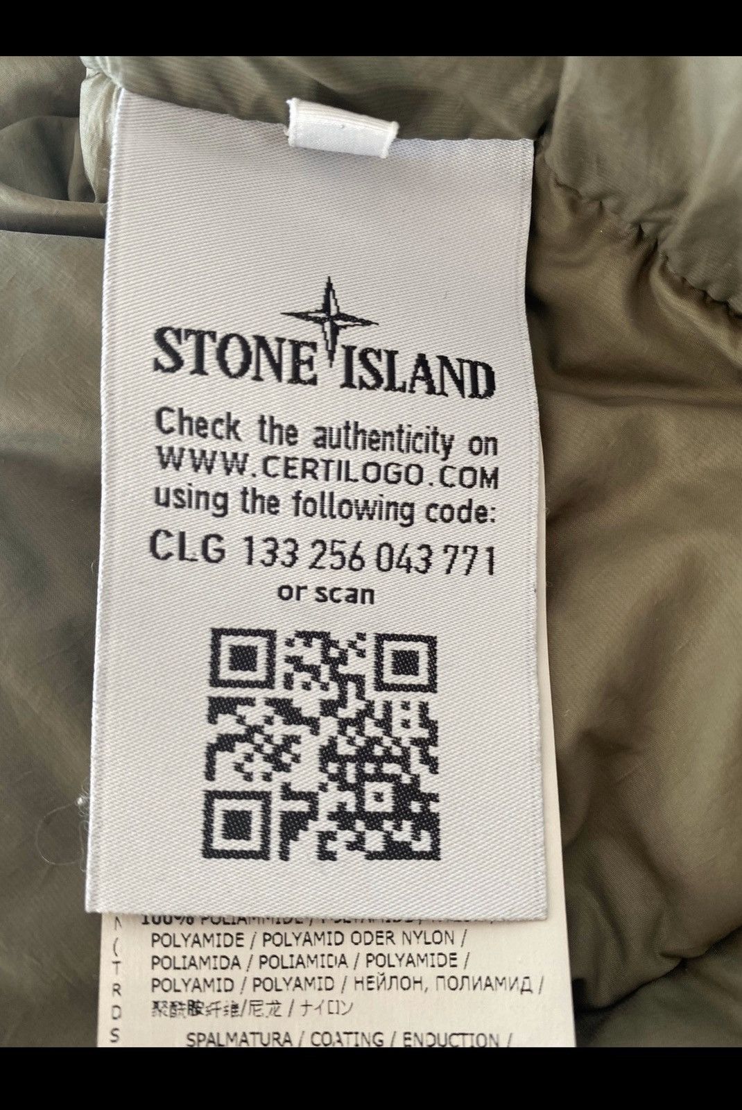 Stone Island Ripstop Nylon watro Down Jacket Size US L / EU 52-54 / 3 - 6 Thumbnail