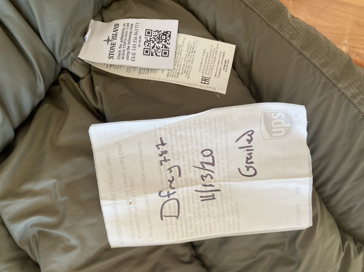 Stone Island Ripstop Nylon watro Down Jacket Size US L / EU 52-54 / 3 - 2 Thumbnail