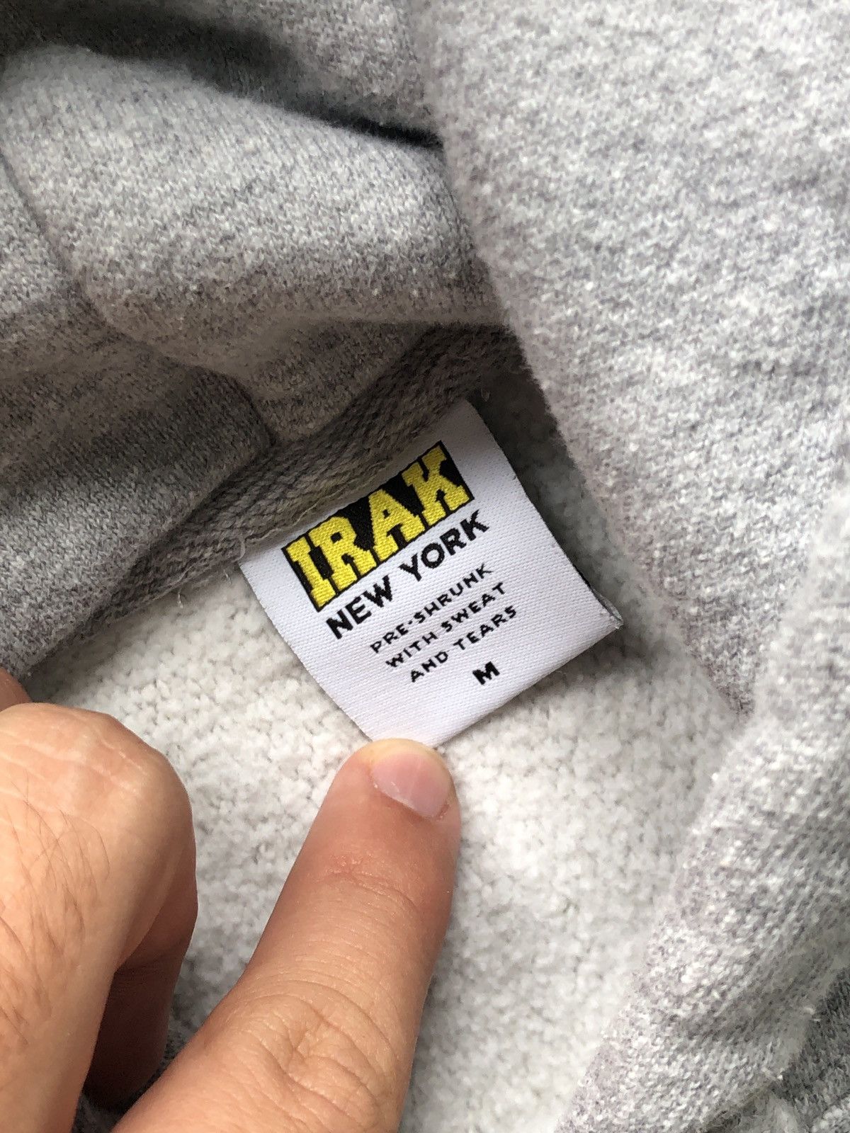 IRAK Box Logo Crewneck Sweatshirt - New York Storage