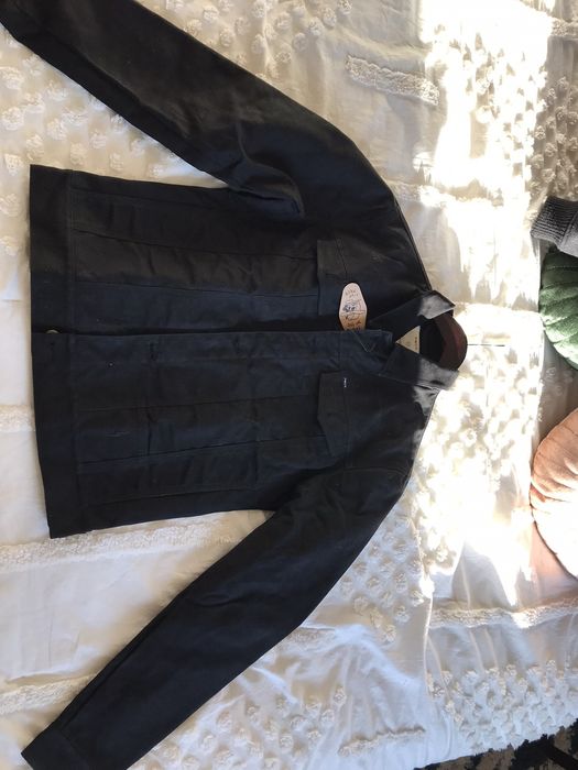 P&Co Wayfare waxed black canvas jacket Grailed