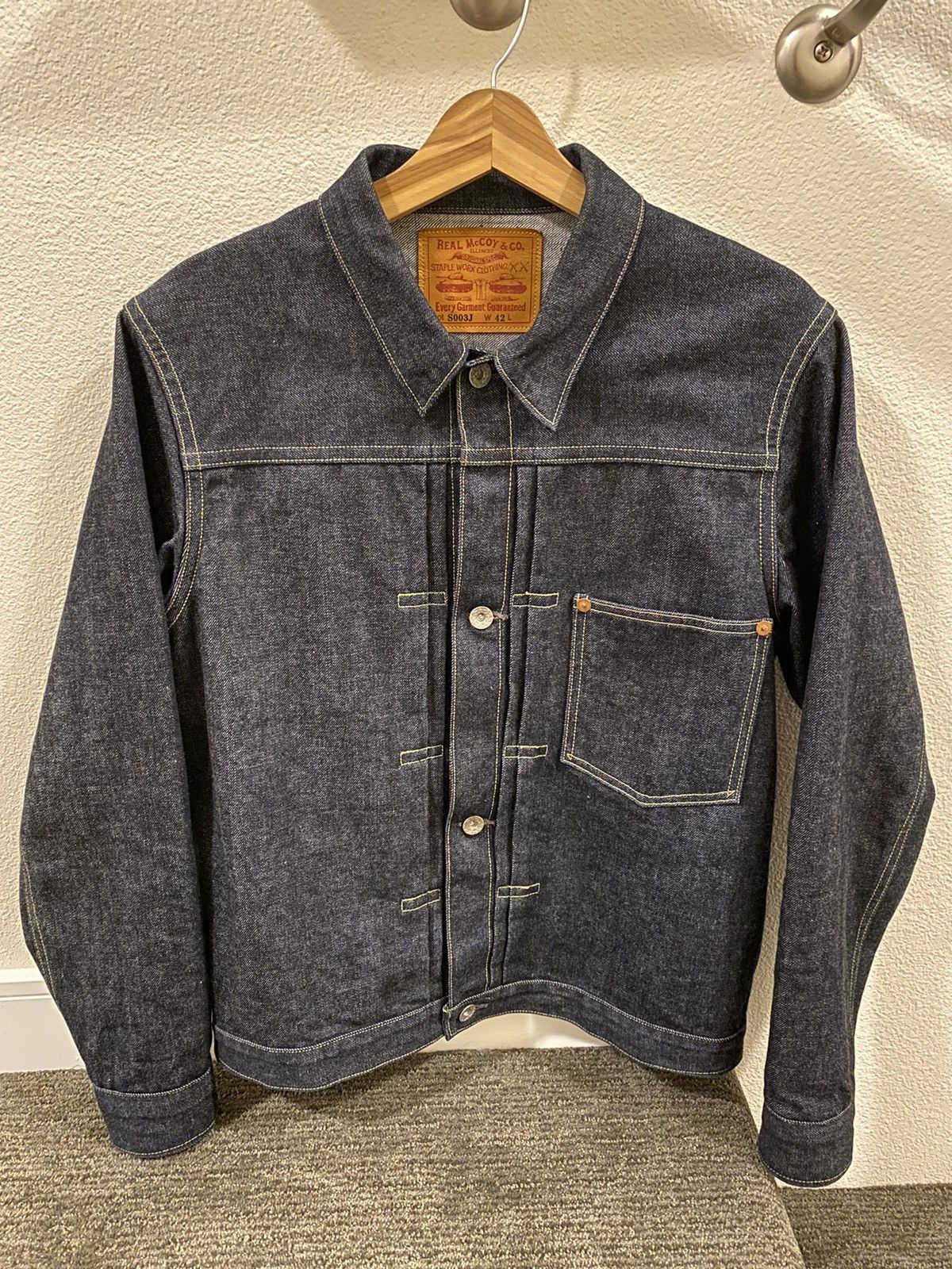 The Real McCoy's The Real McCoy's Joe McCoy LOT.S003J Denim