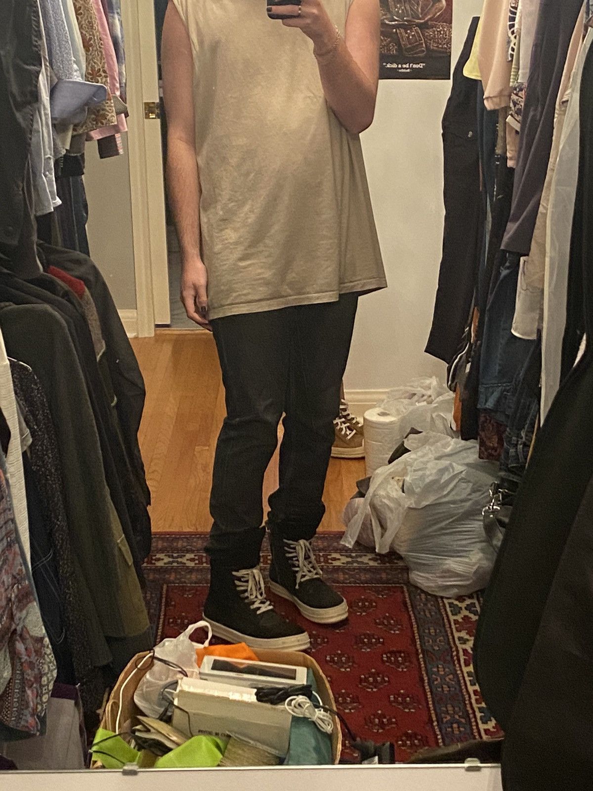 Rick Owens Torrence Denim Size US 34 / EU 50 - 8 Thumbnail