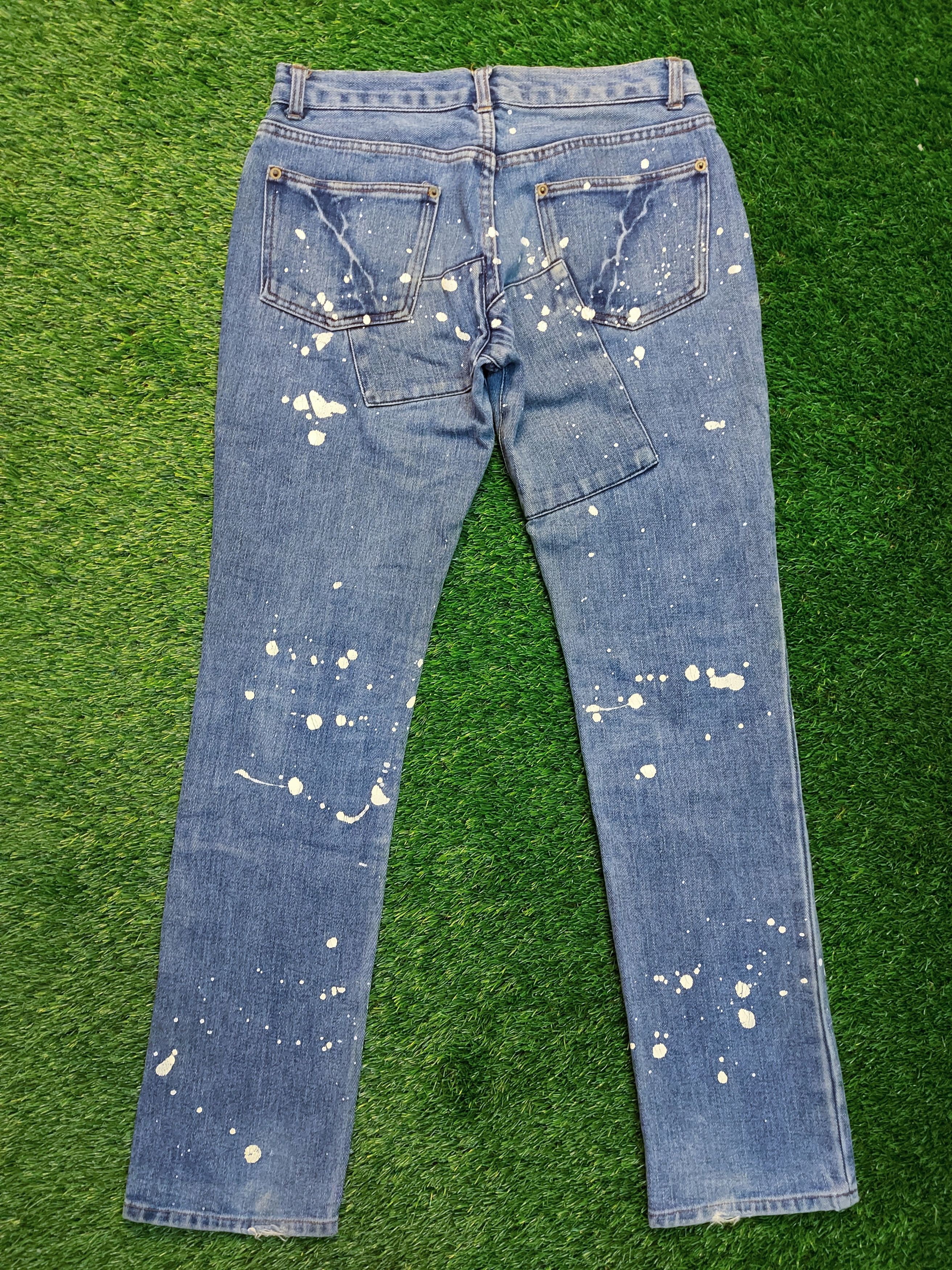 Other (J212) 18th - splash paint boro design Size US 30 / EU 46 - 11 Thumbnail