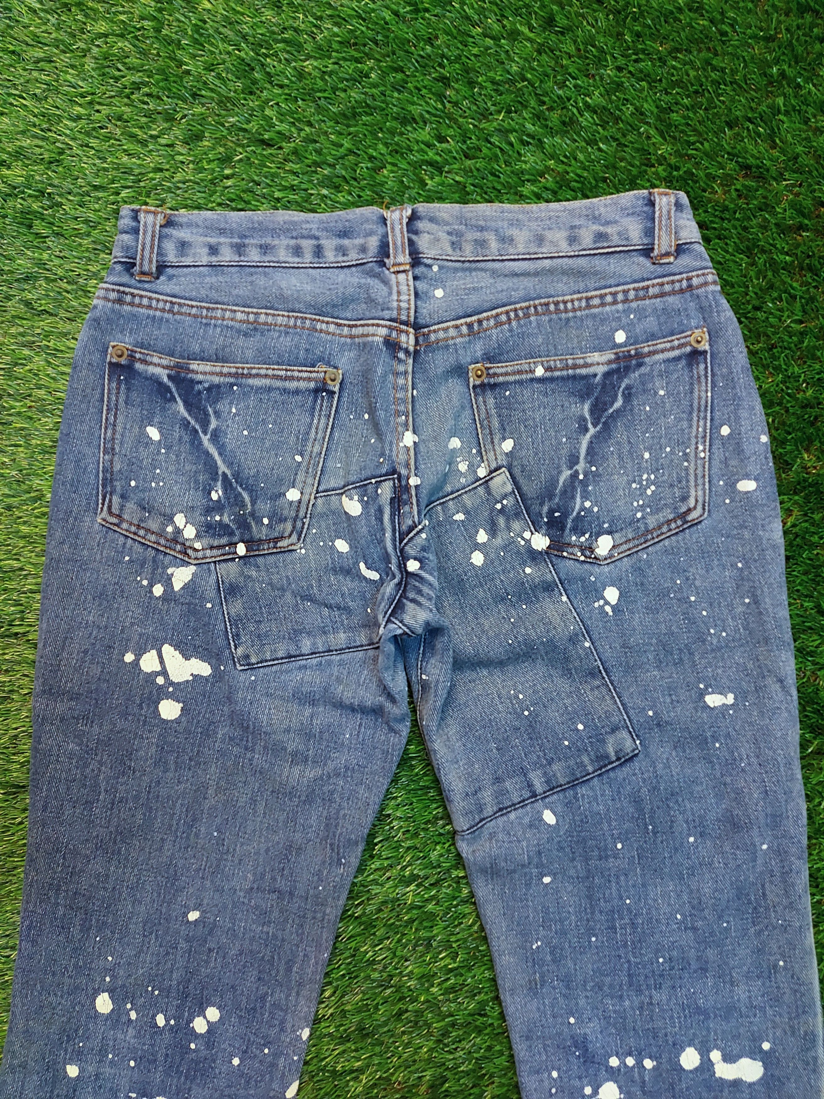 Other (J212) 18th - splash paint boro design Size US 30 / EU 46 - 12 Thumbnail