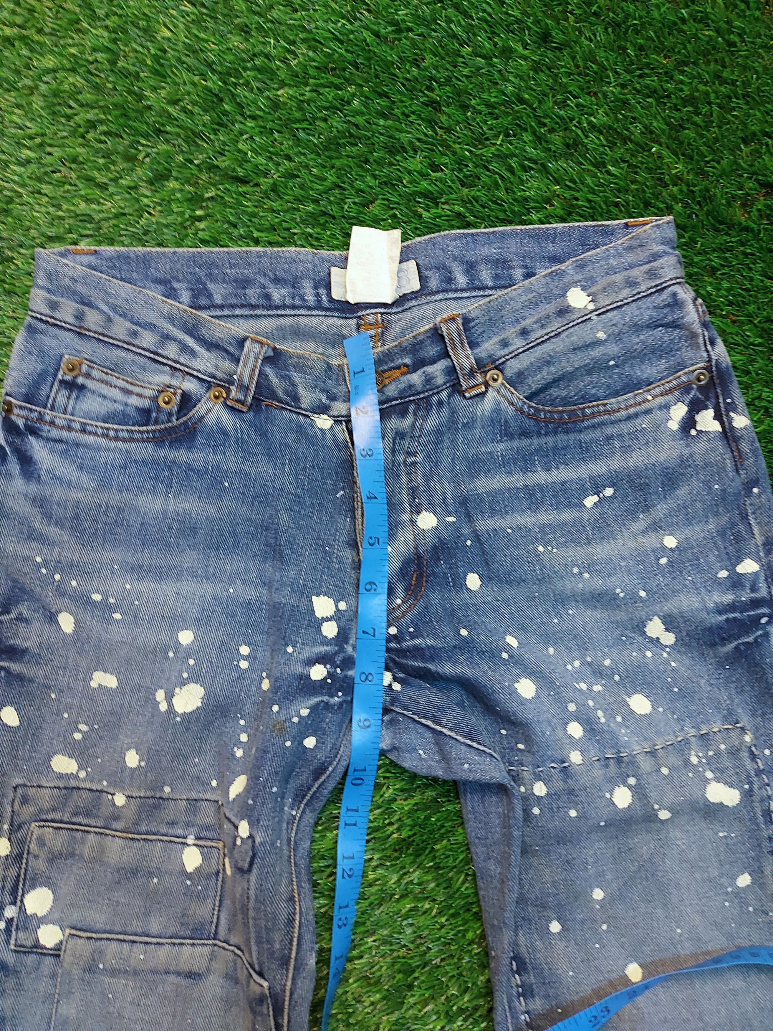 Other (J212) 18th - splash paint boro design Size US 30 / EU 46 - 6 Thumbnail