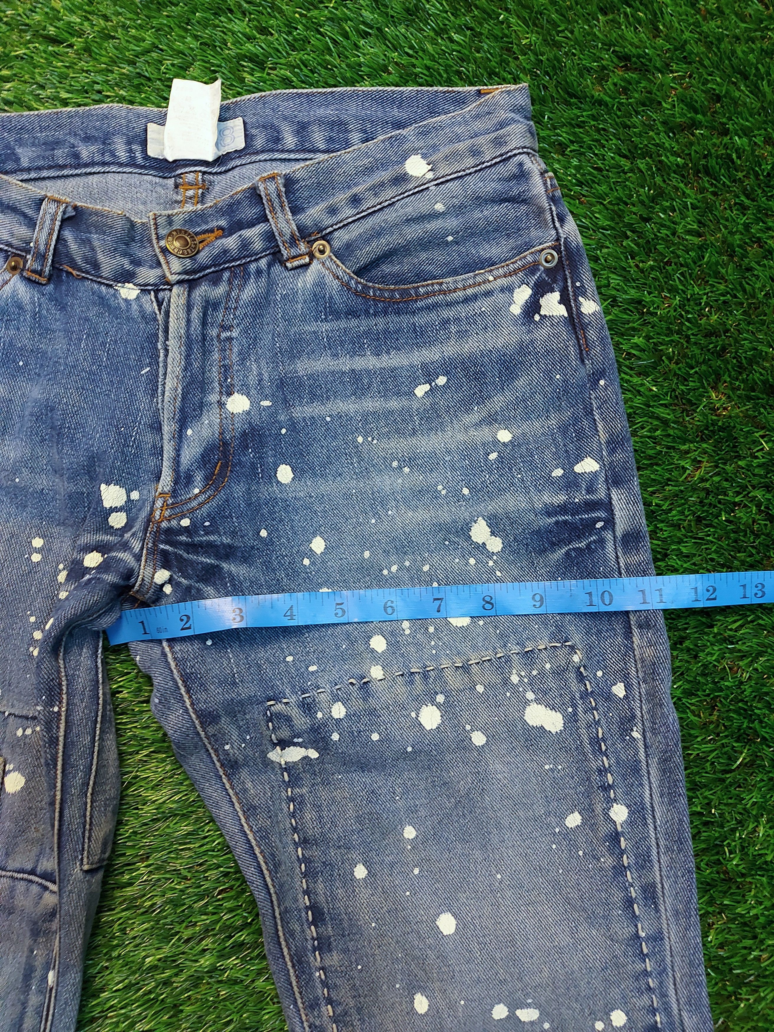 Other (J212) 18th - splash paint boro design Size US 30 / EU 46 - 5 Thumbnail