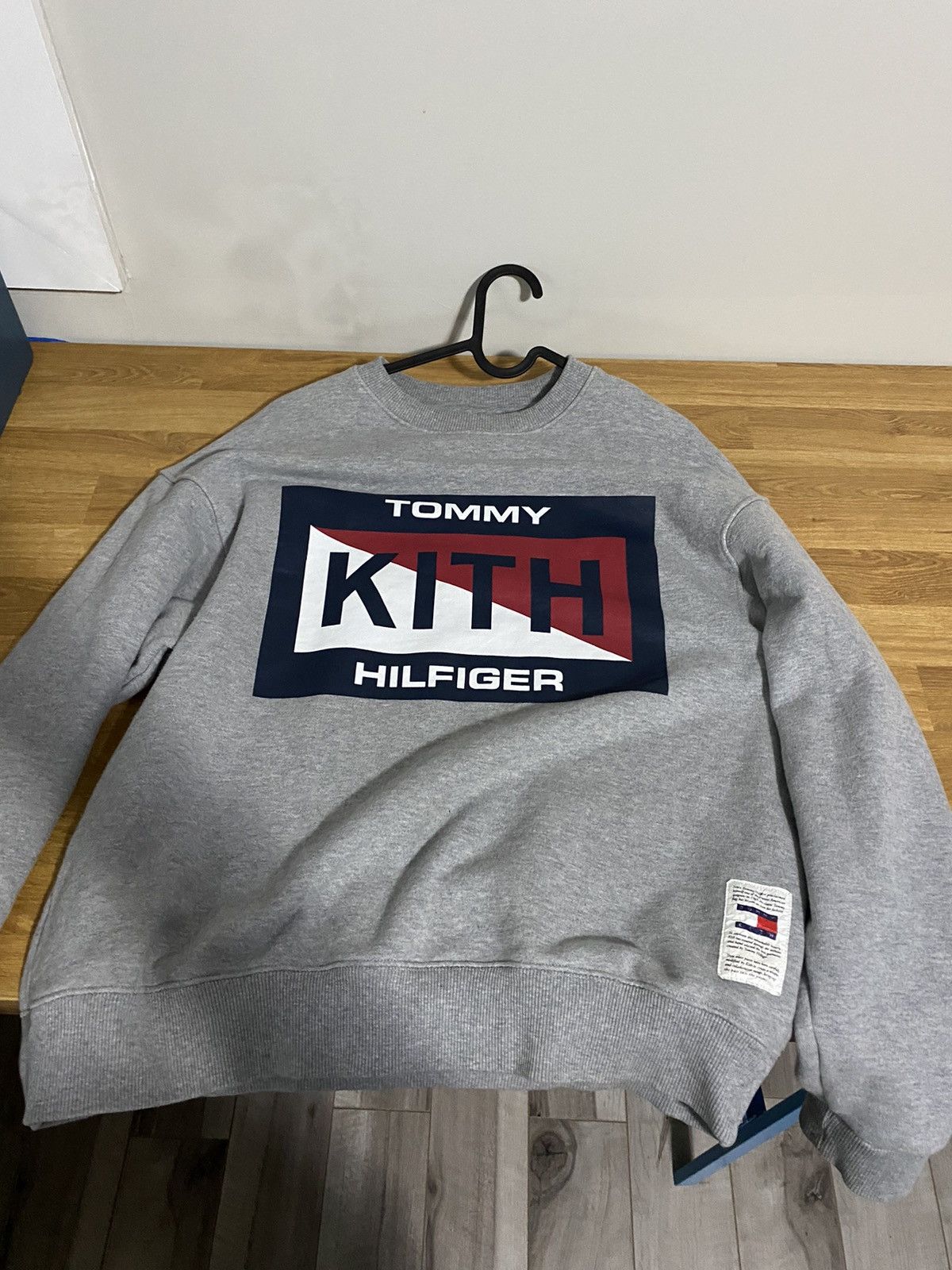 Kith × Tommy Hilfiger *RARE* Kith x Tommy Hilfiger Logo Crewneck  
