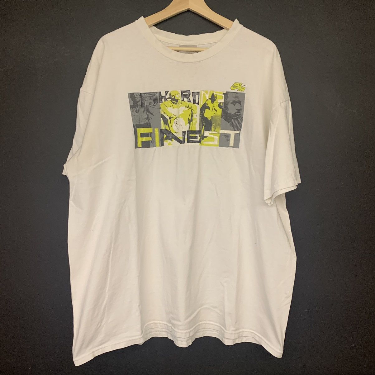 Nike Akrons Finest Lebron James 2000s Nike Tee Shirt | Grailed