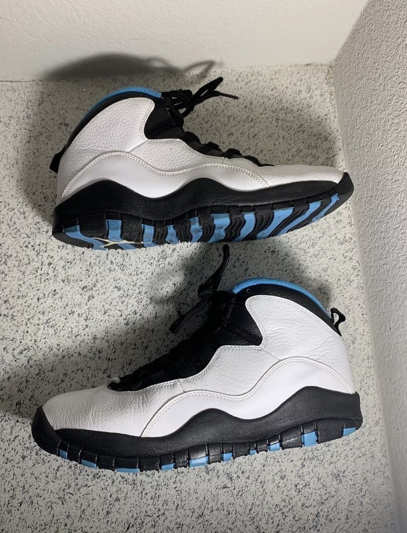 Jordan Brand Air Jordan 10 Retro 2014 Powder Blue 2014 Size US 10 / EU 43 - 1 Thumbnail