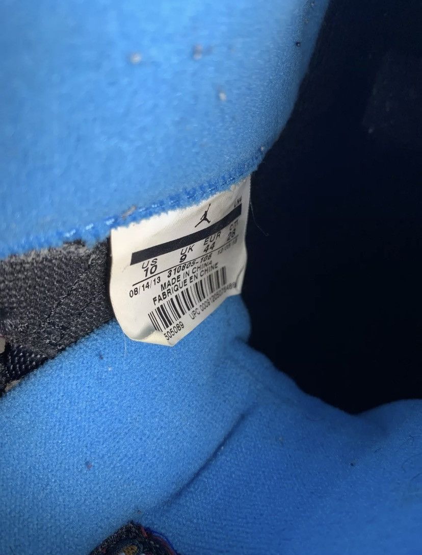Jordan Brand Air Jordan 10 Retro 2014 Powder Blue 2014 Size US 10 / EU 43 - 6 Thumbnail