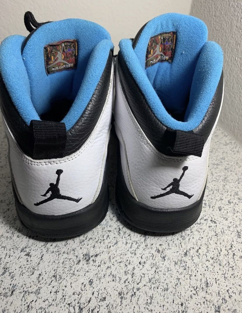 Jordan Brand Air Jordan 10 Retro 2014 Powder Blue 2014 Size US 10 / EU 43 - 4 Thumbnail