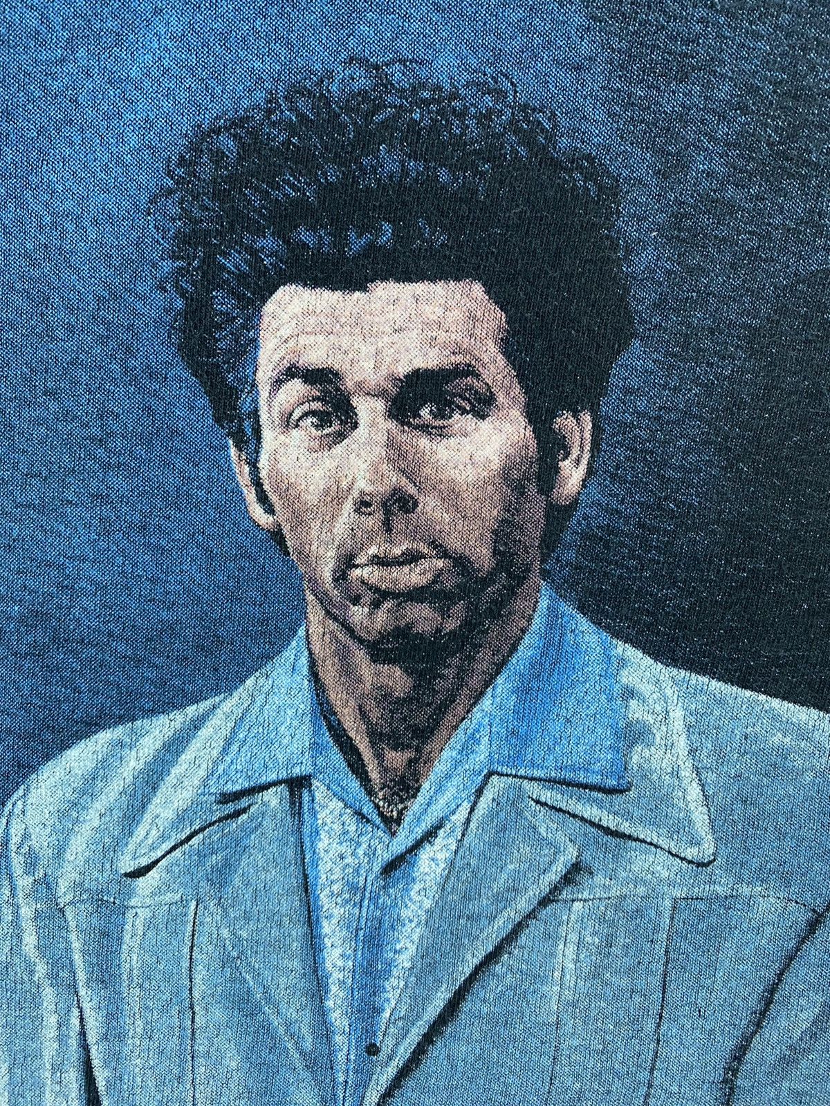 Vintage vintage 1997 seinfeld the kramer rare nice design t-shirts Size US XL / EU 56 / 4 - 4 Thumbnail