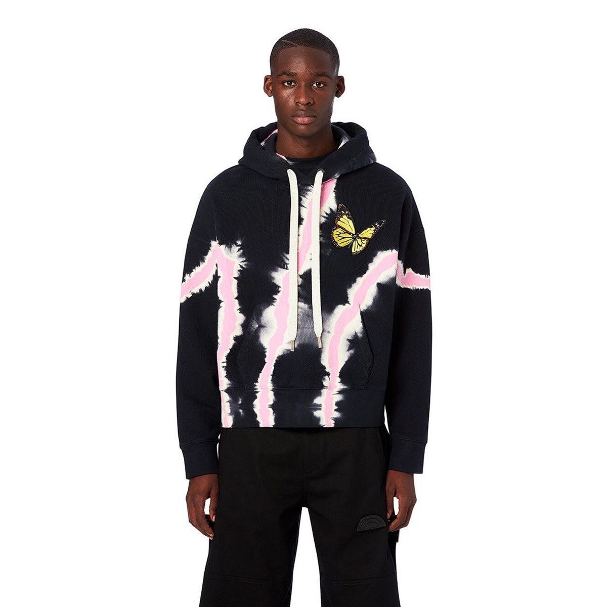 Palm angels hoodie butterfly sale