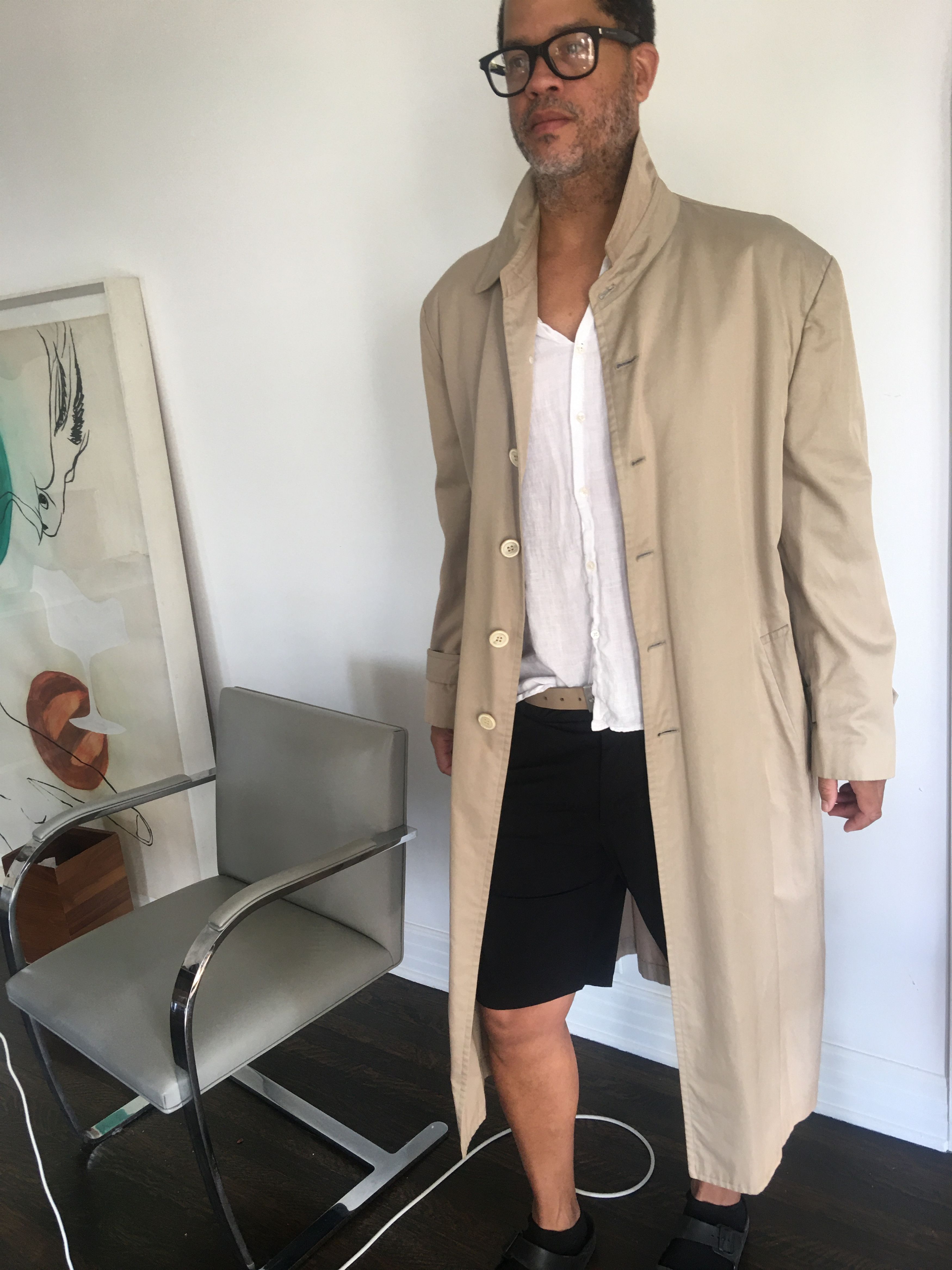 Comme Des Garcons Trench Coat | Grailed