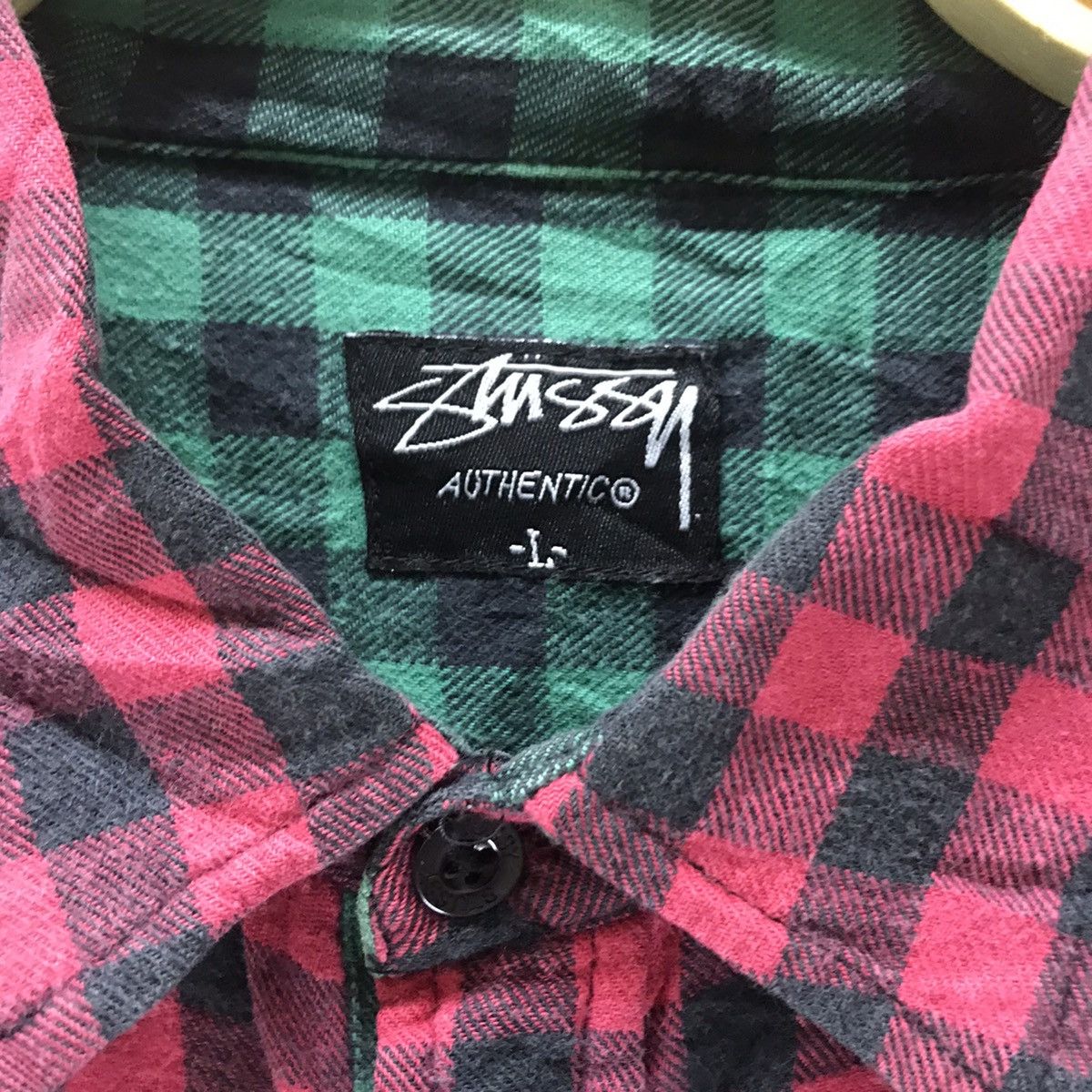 Stussy Stussy Flannel Shirt Size US L / EU 52-54 / 3 - 7 Thumbnail