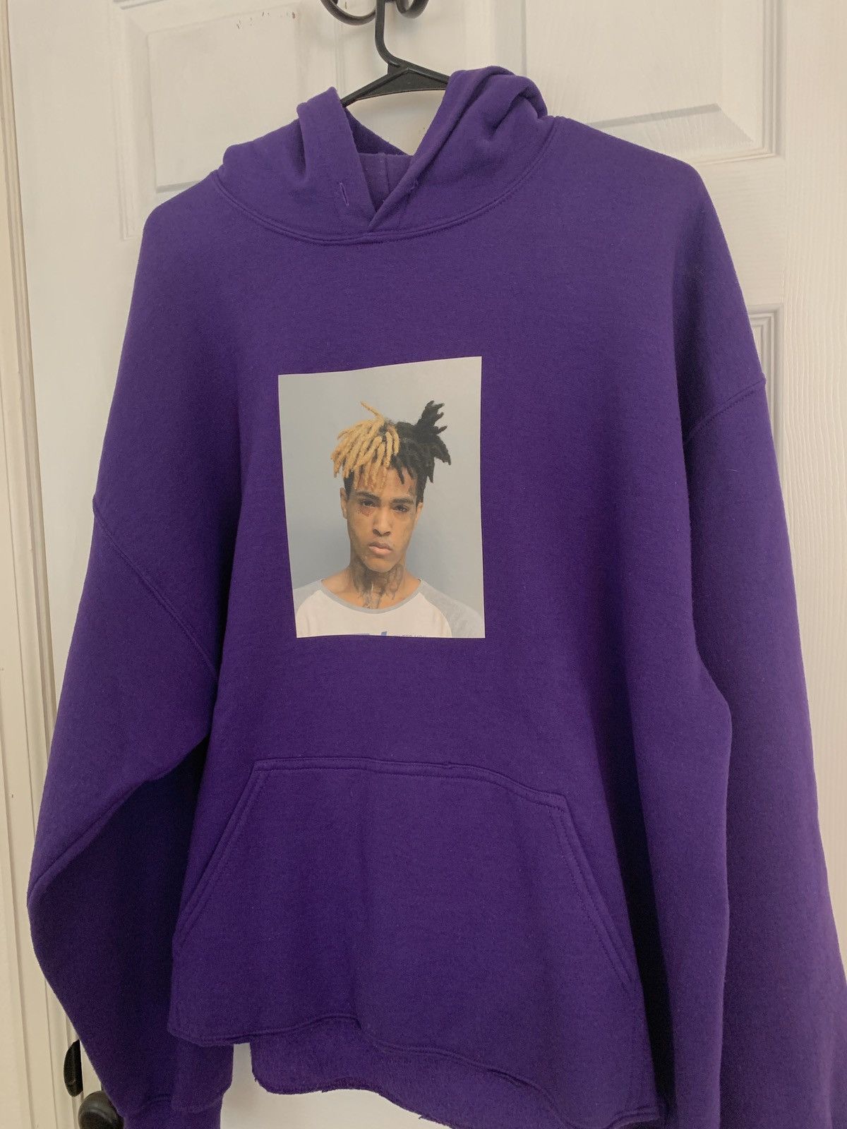 Revenge Revenge Xxxtentacion Purple Mugshot Hoodie Grailed 