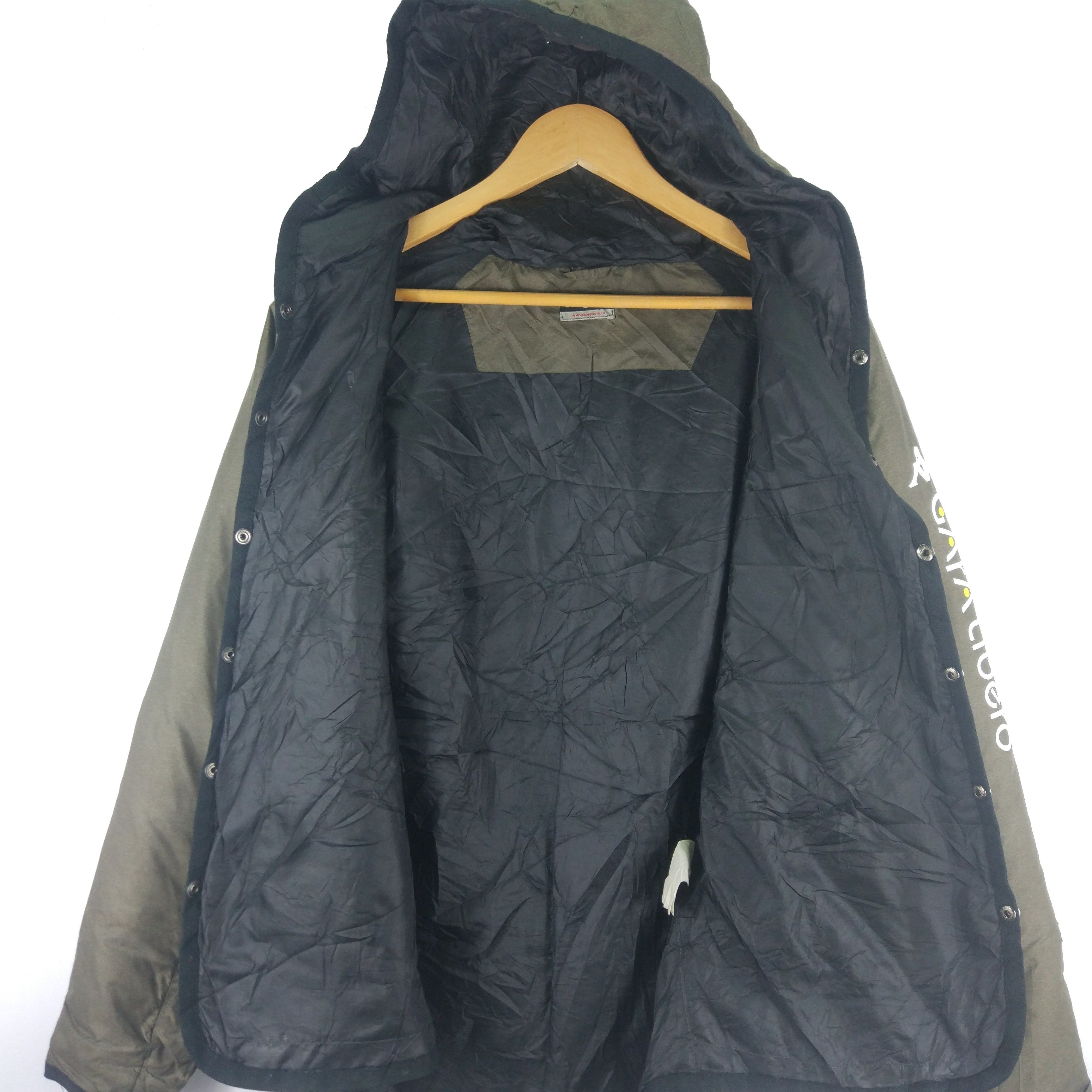 Kappa Gara Libero Hooded Button Down Quilted Jacket