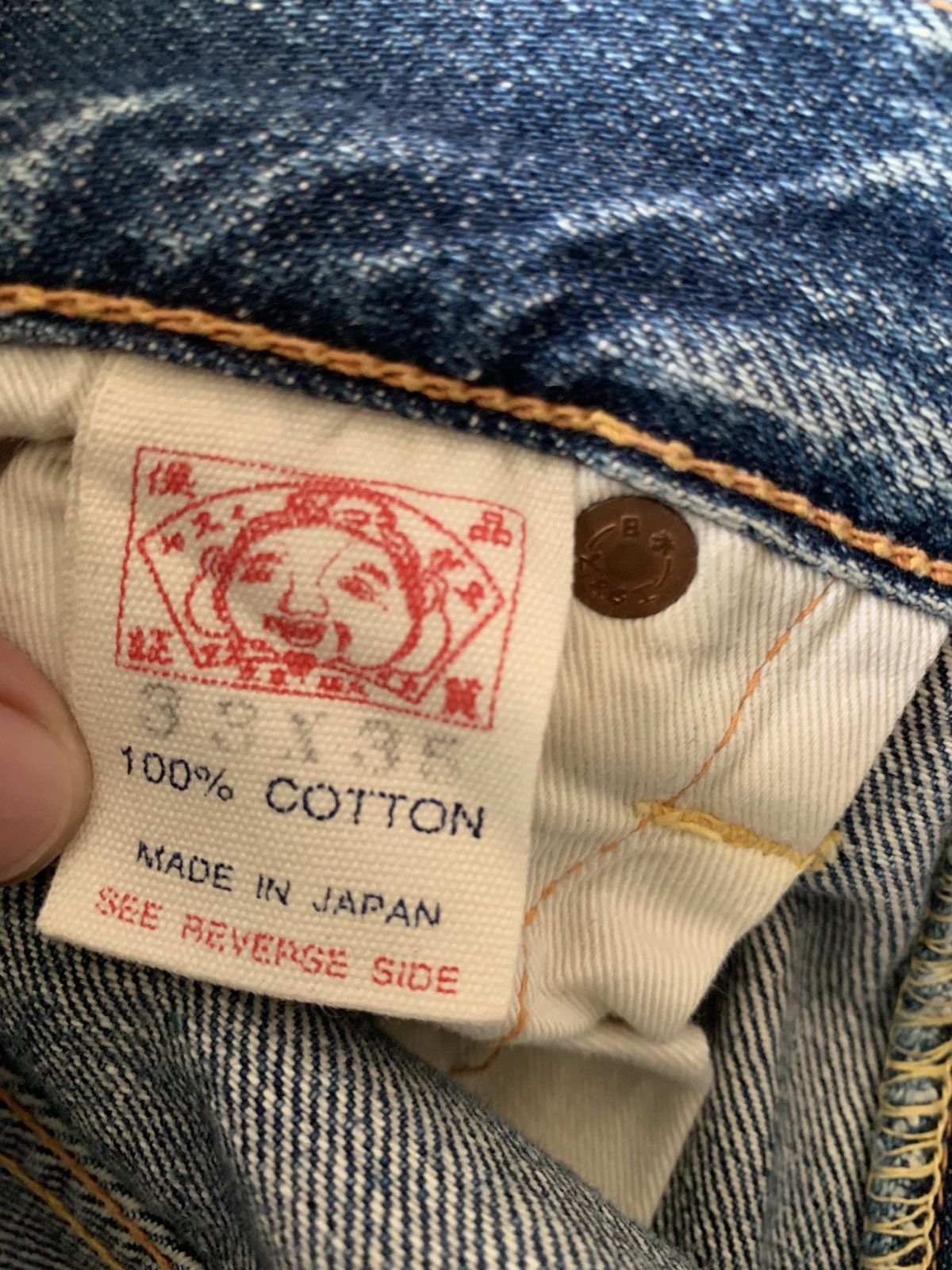Evisu Evisu selvedge distressed broken denim indigo japanese Size US 31 - 5 Thumbnail