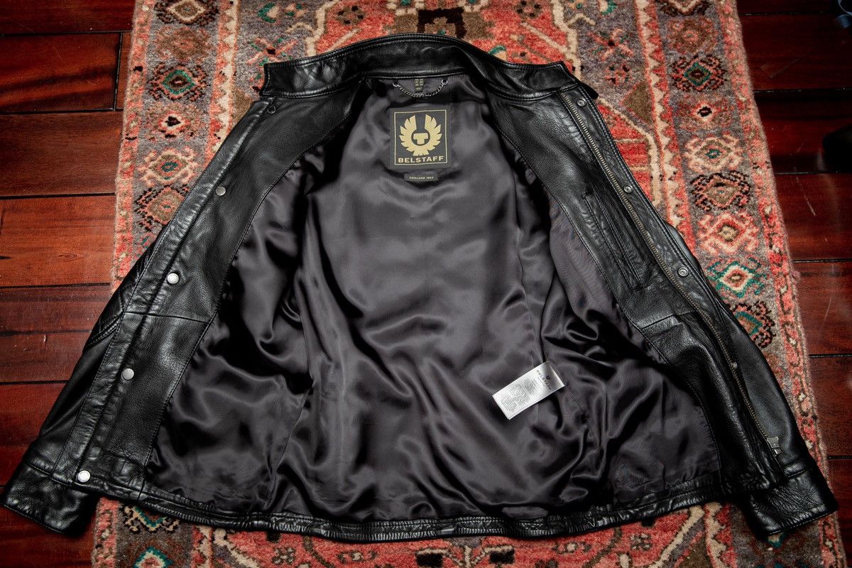 Belstaff Fieldbrook Leather Jacket Size US XS / EU 42 / 0 - 5 Thumbnail