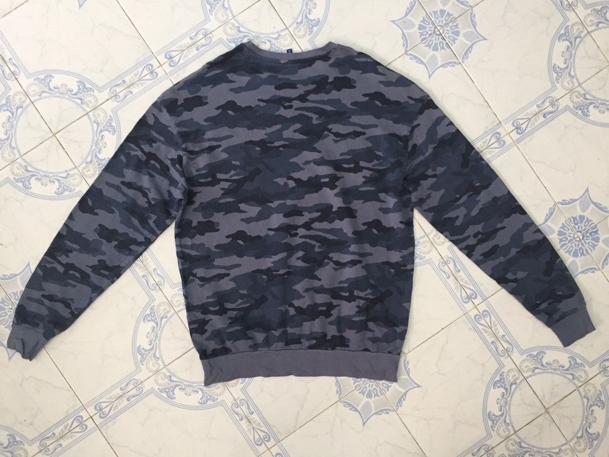 Divided × H&M Blue Camo Divided H&M Sweatshirt Size US L / EU 52-54 / 3 - 5 Thumbnail