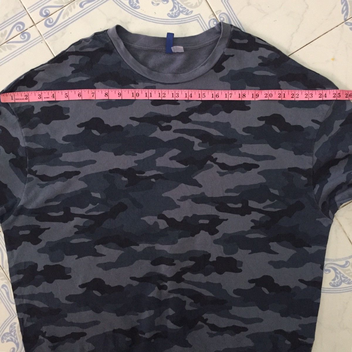 Divided × H&M Blue Camo Divided H&M Sweatshirt Size US L / EU 52-54 / 3 - 12 Thumbnail