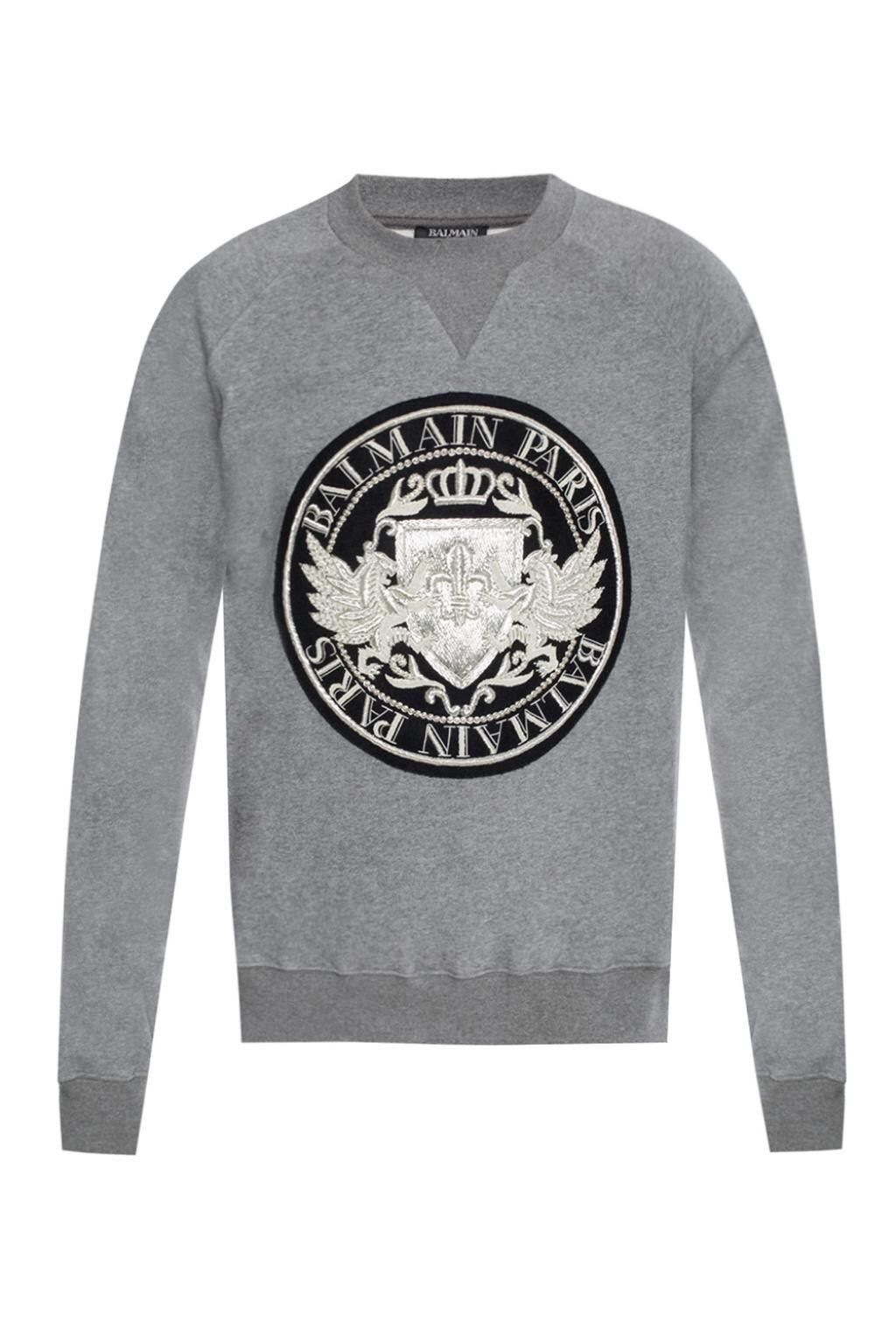Balmain Balmain medallion sweater with metal detail embroidery Size US M / EU 48-50 / 2 - 3 Thumbnail