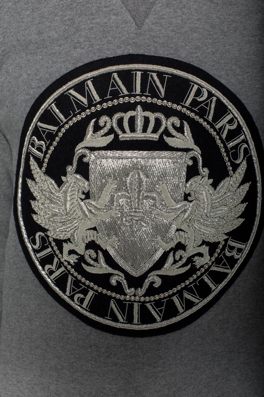 Balmain Balmain medallion sweater with metal detail embroidery Size US M / EU 48-50 / 2 - 4 Thumbnail