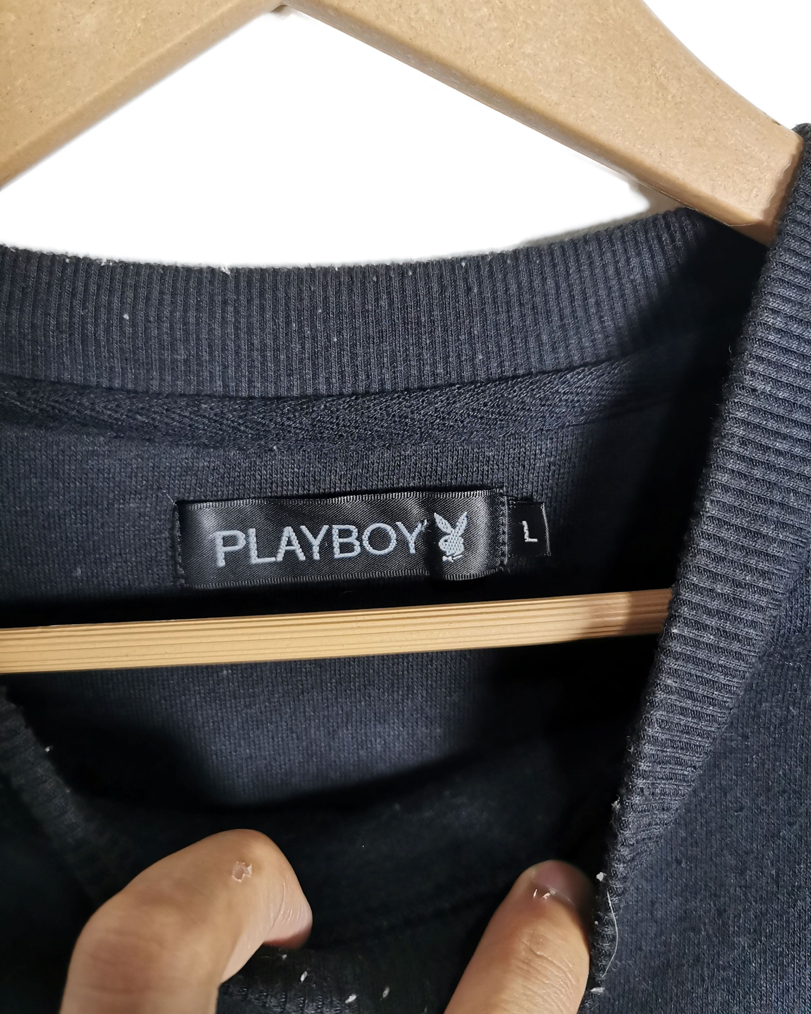 Japanese Brand × Playboy × Vintage Playboy Big Bunny Head Embroider Tracksuit Size US L / EU 52-54 / 3 - 6 Thumbnail