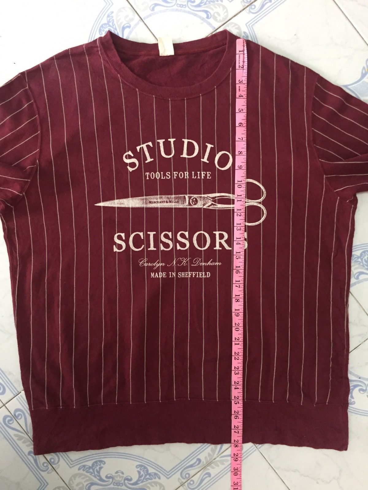 DENHAM Uniqlo X Merchant & Mills Ltd Studio Scissors Sweatshirt Size US XL / EU 56 / 4 - 15 Thumbnail