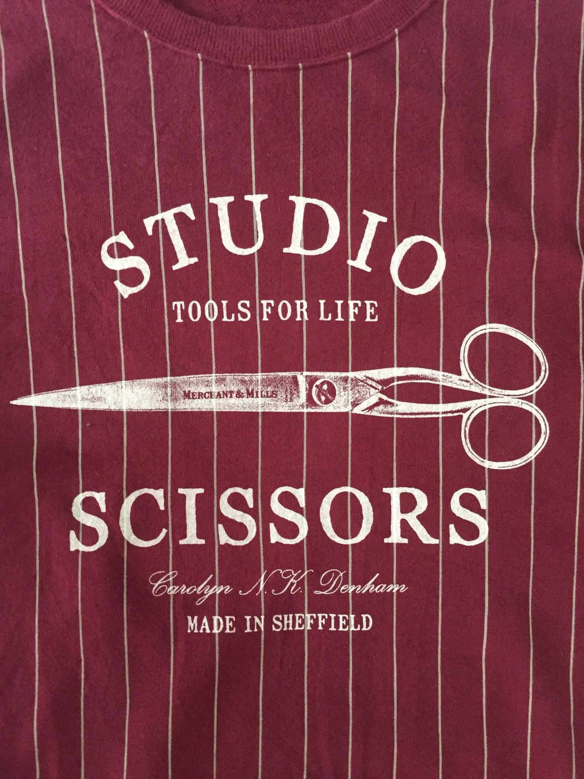 DENHAM Uniqlo X Merchant & Mills Ltd Studio Scissors Sweatshirt Size US XL / EU 56 / 4 - 5 Thumbnail