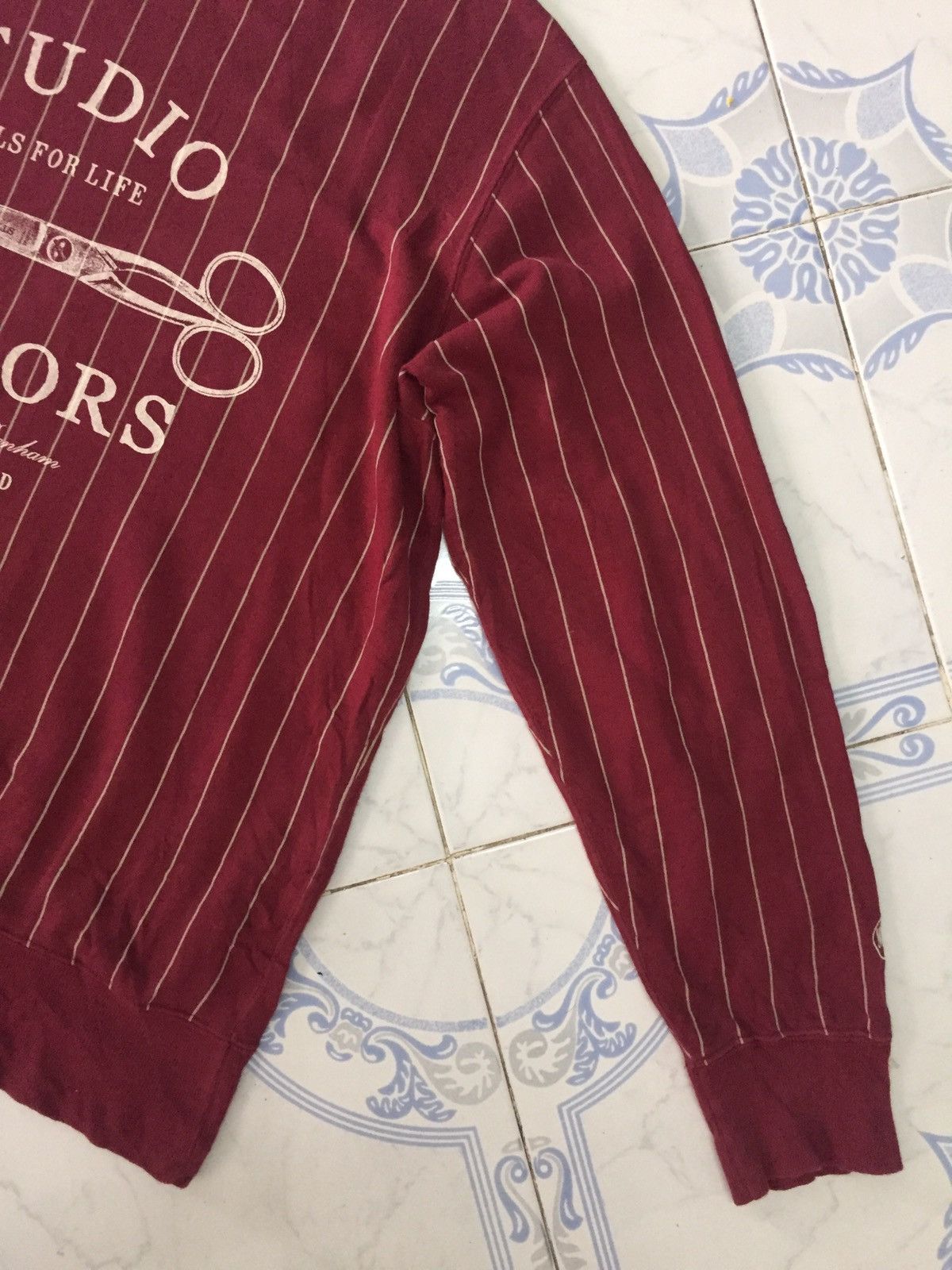 DENHAM Uniqlo X Merchant & Mills Ltd Studio Scissors Sweatshirt Size US XL / EU 56 / 4 - 3 Thumbnail
