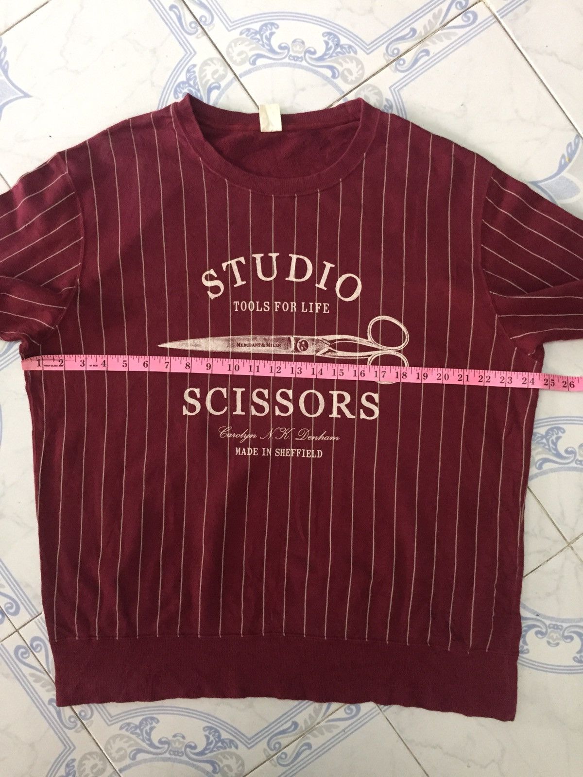 DENHAM Uniqlo X Merchant & Mills Ltd Studio Scissors Sweatshirt Size US XL / EU 56 / 4 - 13 Thumbnail