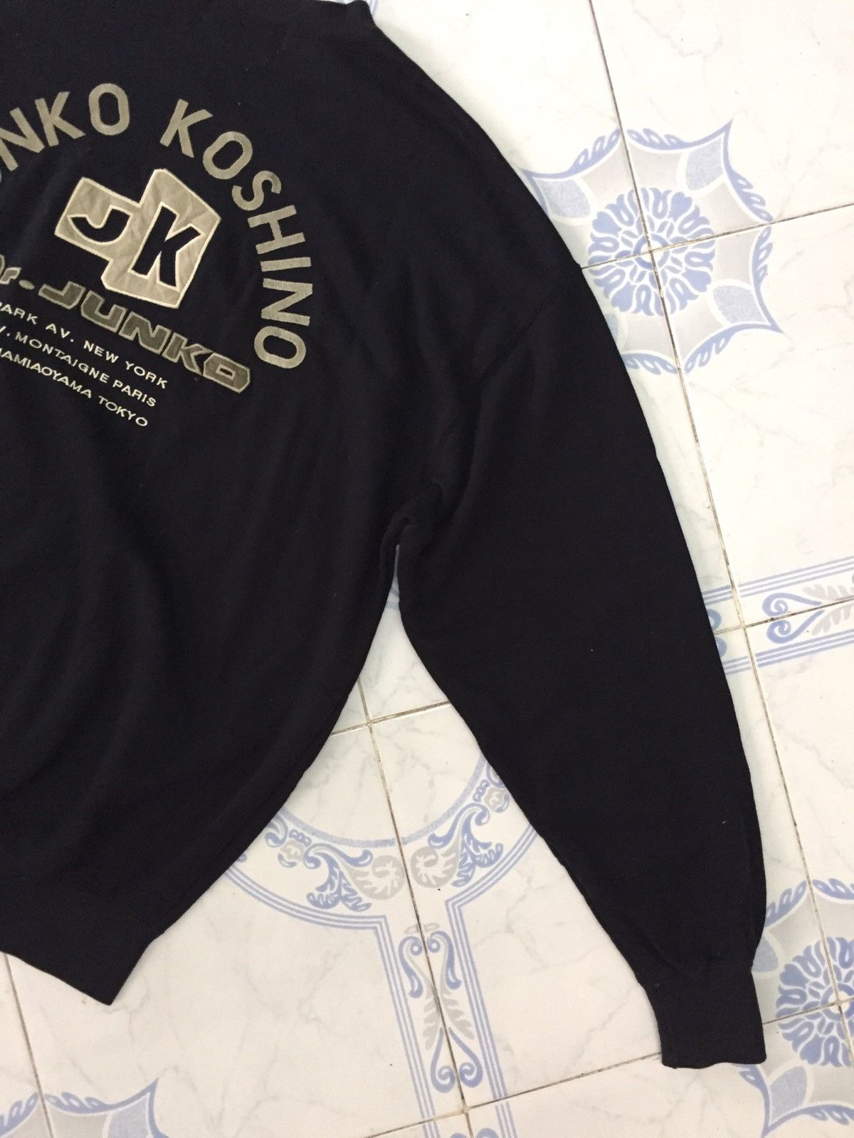 Japanese Brand Big Logo Junko Koshino Sweatshirt Size US L / EU 52-54 / 3 - 8 Thumbnail