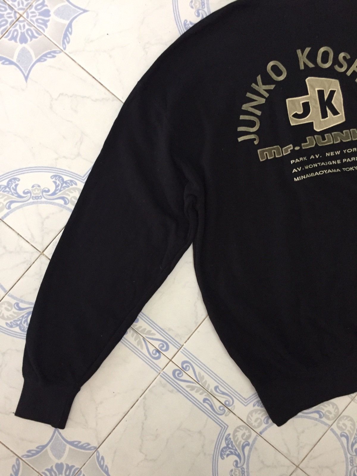 Japanese Brand Big Logo Junko Koshino Sweatshirt Size US L / EU 52-54 / 3 - 6 Thumbnail