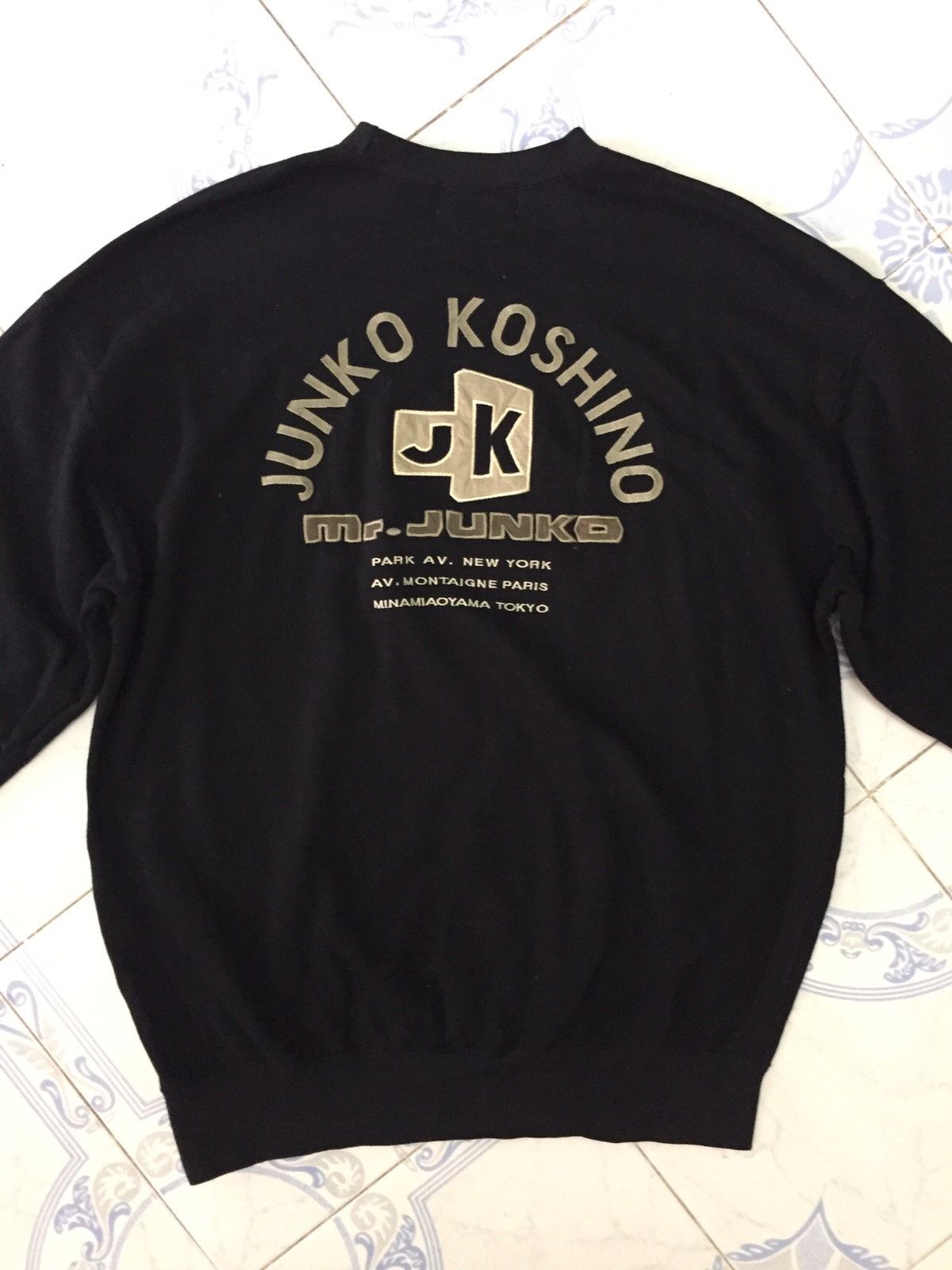 Japanese Brand Big Logo Junko Koshino Sweatshirt Size US L / EU 52-54 / 3 - 7 Thumbnail