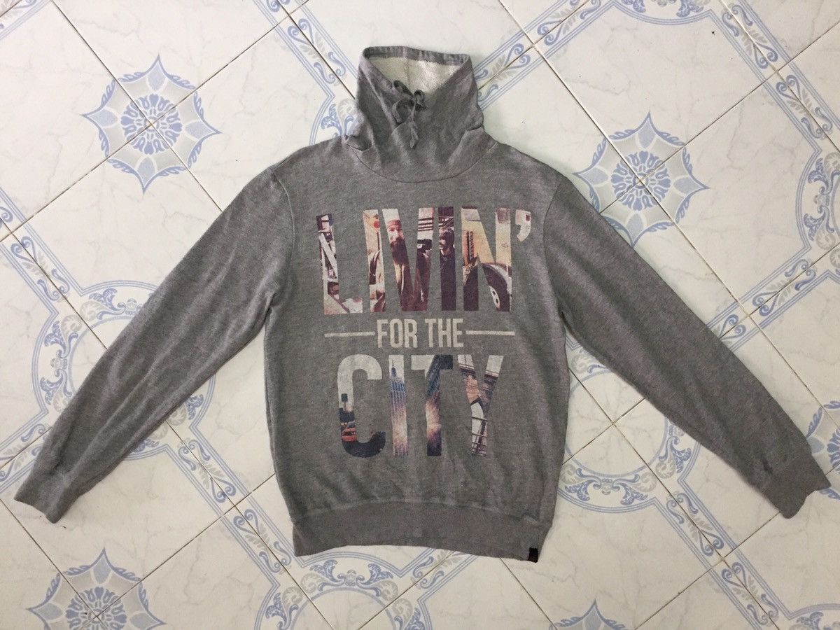 Pull & Bear Livin’ For The City Pull & Bear Sweatshirt Size US L / EU 52-54 / 3 - 1 Thumbnail