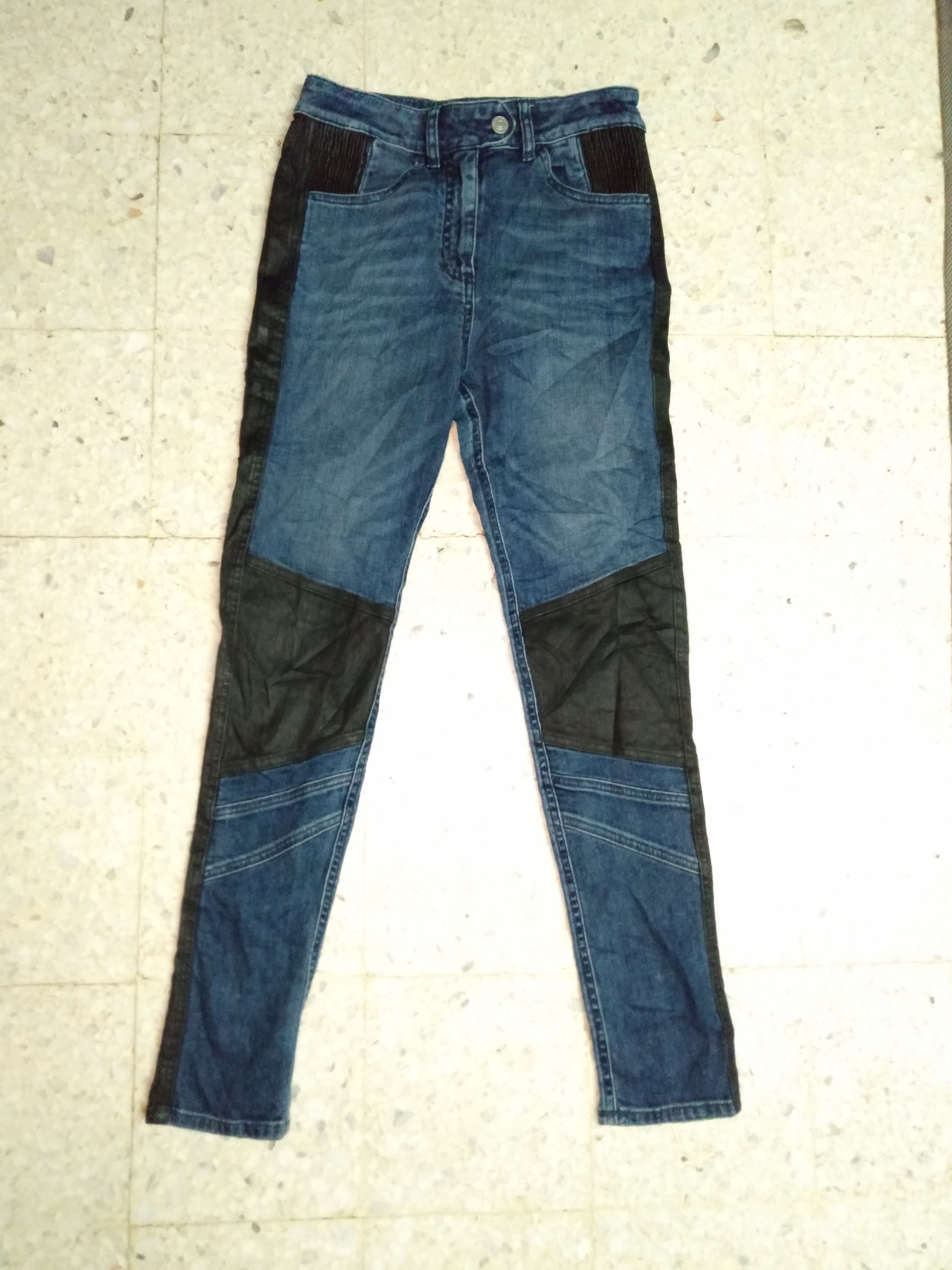 Belstaff Wax Biker Denim