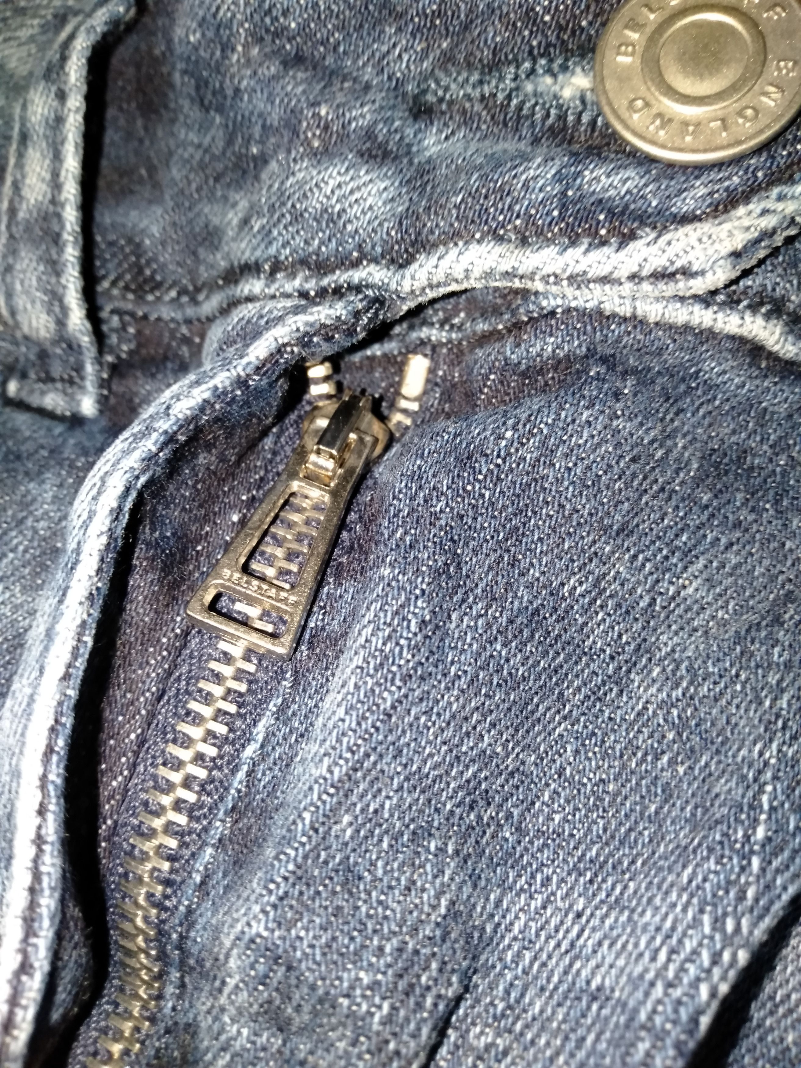 Belstaff Wax Biker Denim